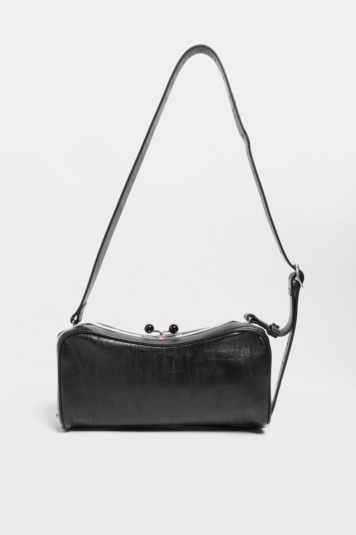 Sac à bandoulière à cadre métallique 