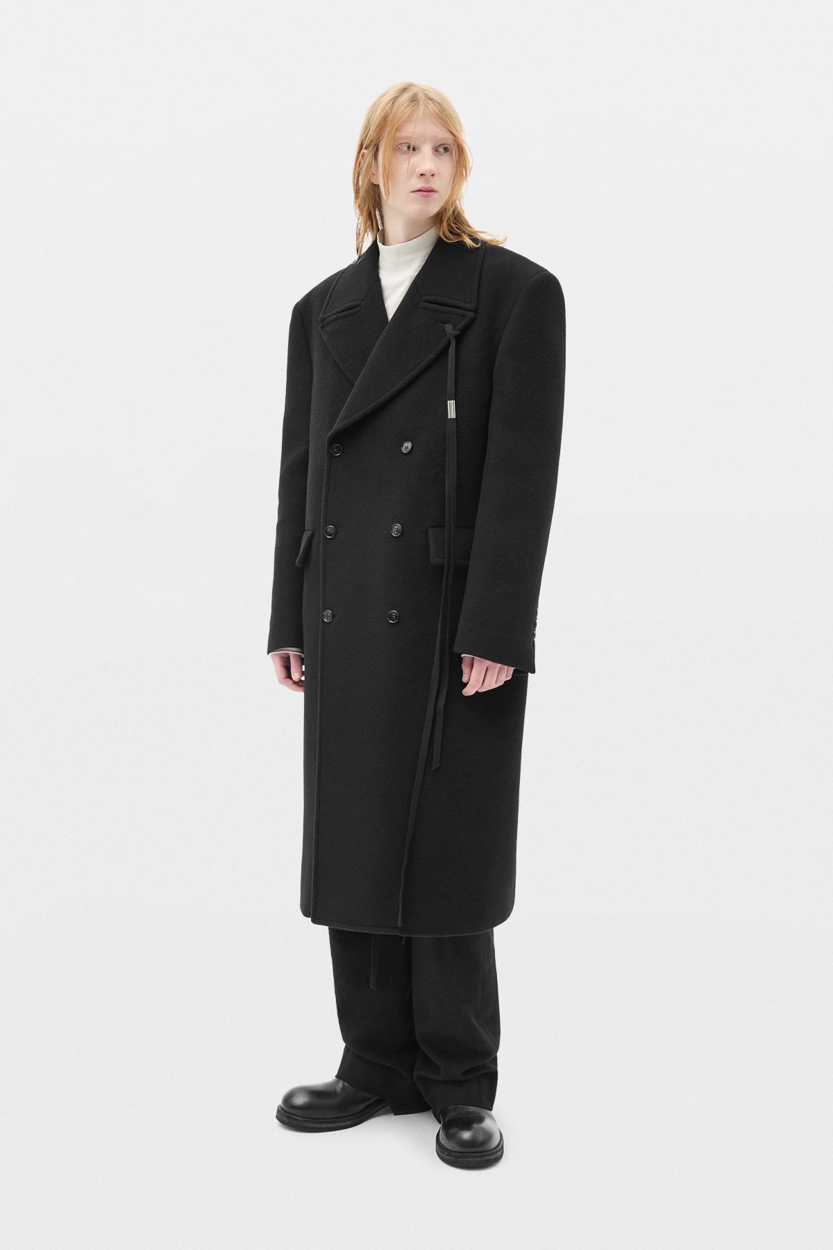 Jake High Comfort Pick Revers Zweireihiger Mantel 