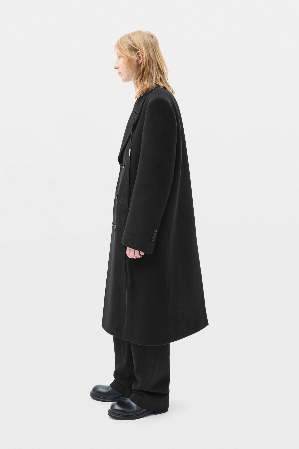Jake High Comfort Pick Revers Zweireihiger Mantel 