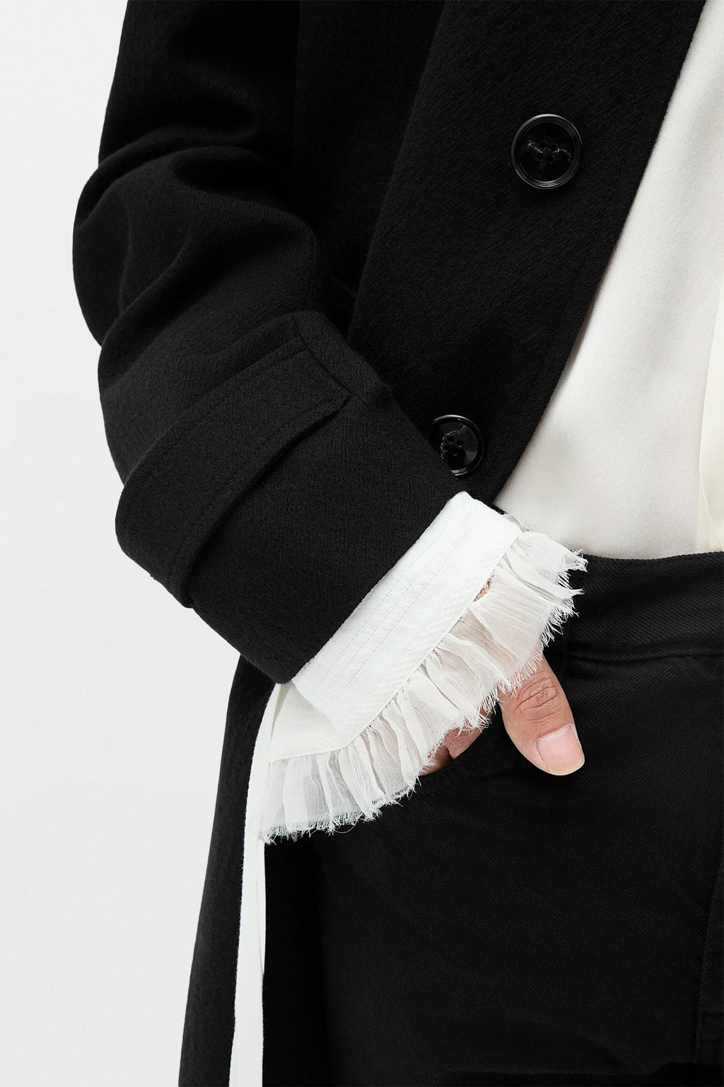 ANN DEMEULEMEESTER HOMME MANTEAUX 