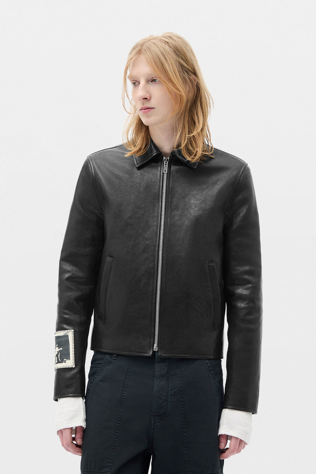 Sandor Shirt Collar Zipped Caban
