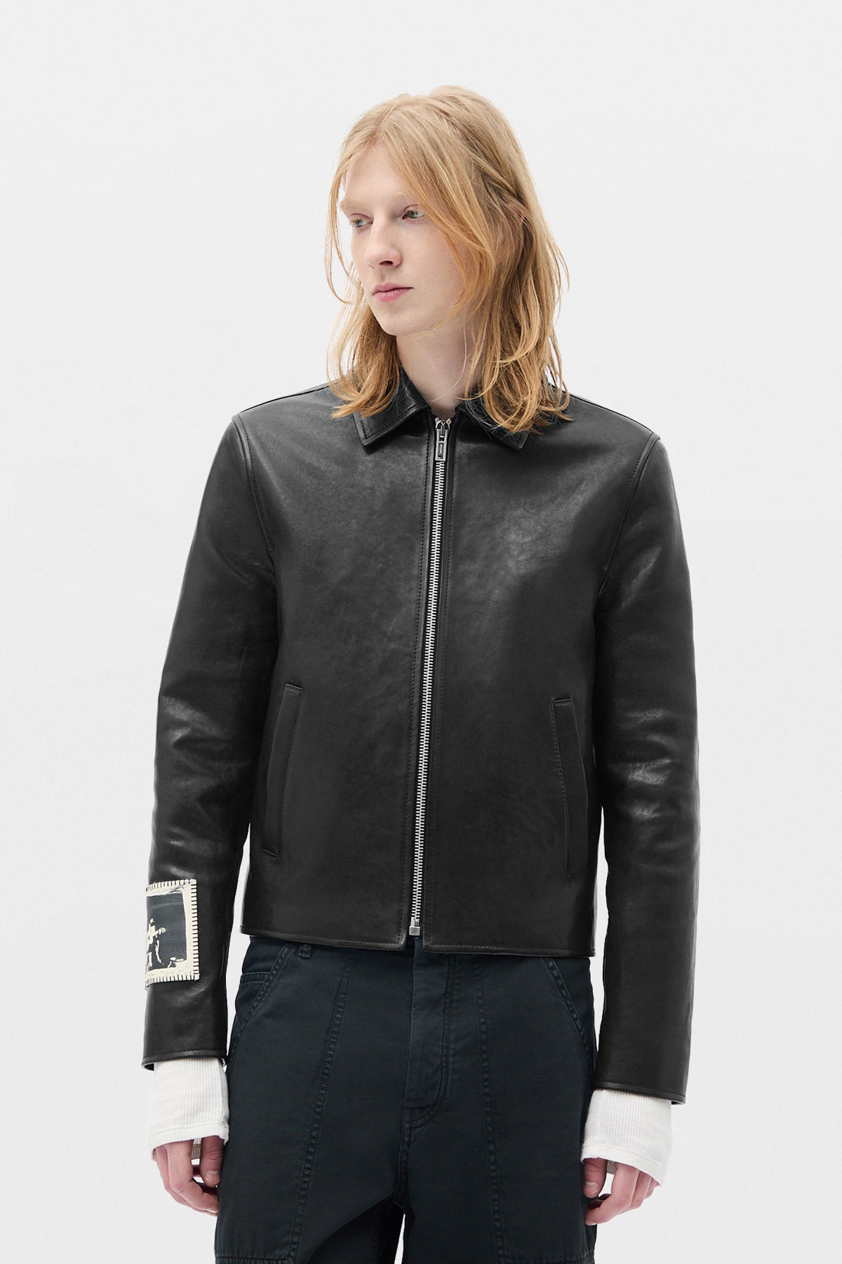 Sandor Shirt Collar Zipped Caban