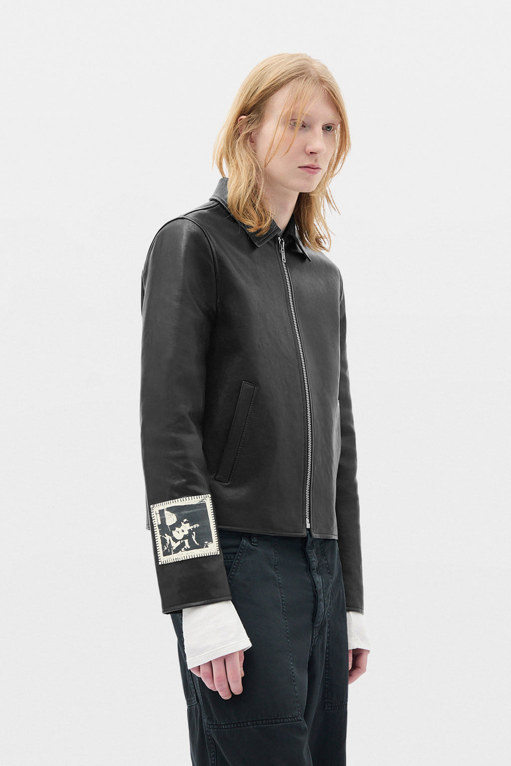 Sandor Shirt Collar Zipped Caban