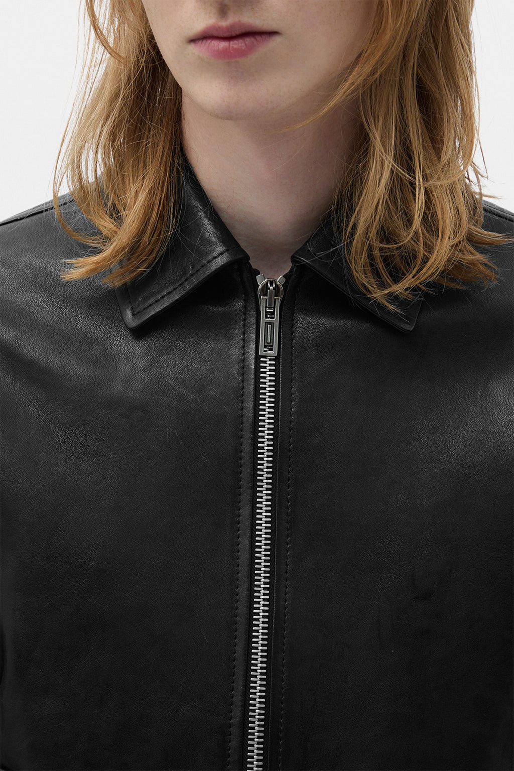 Sandor Shirt Collar Zipped Caban