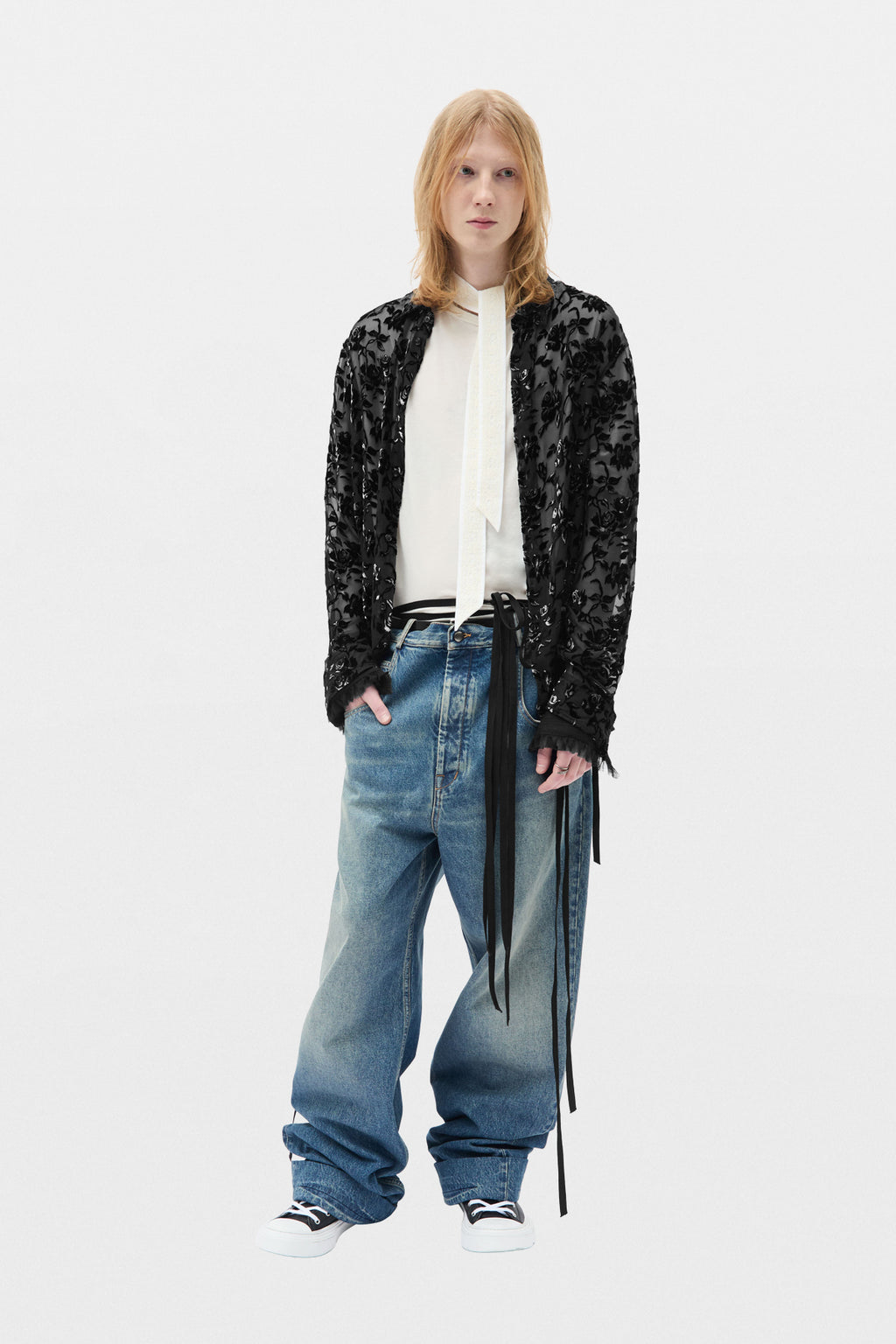 High Comfort T-Shirt With Detachable Collar