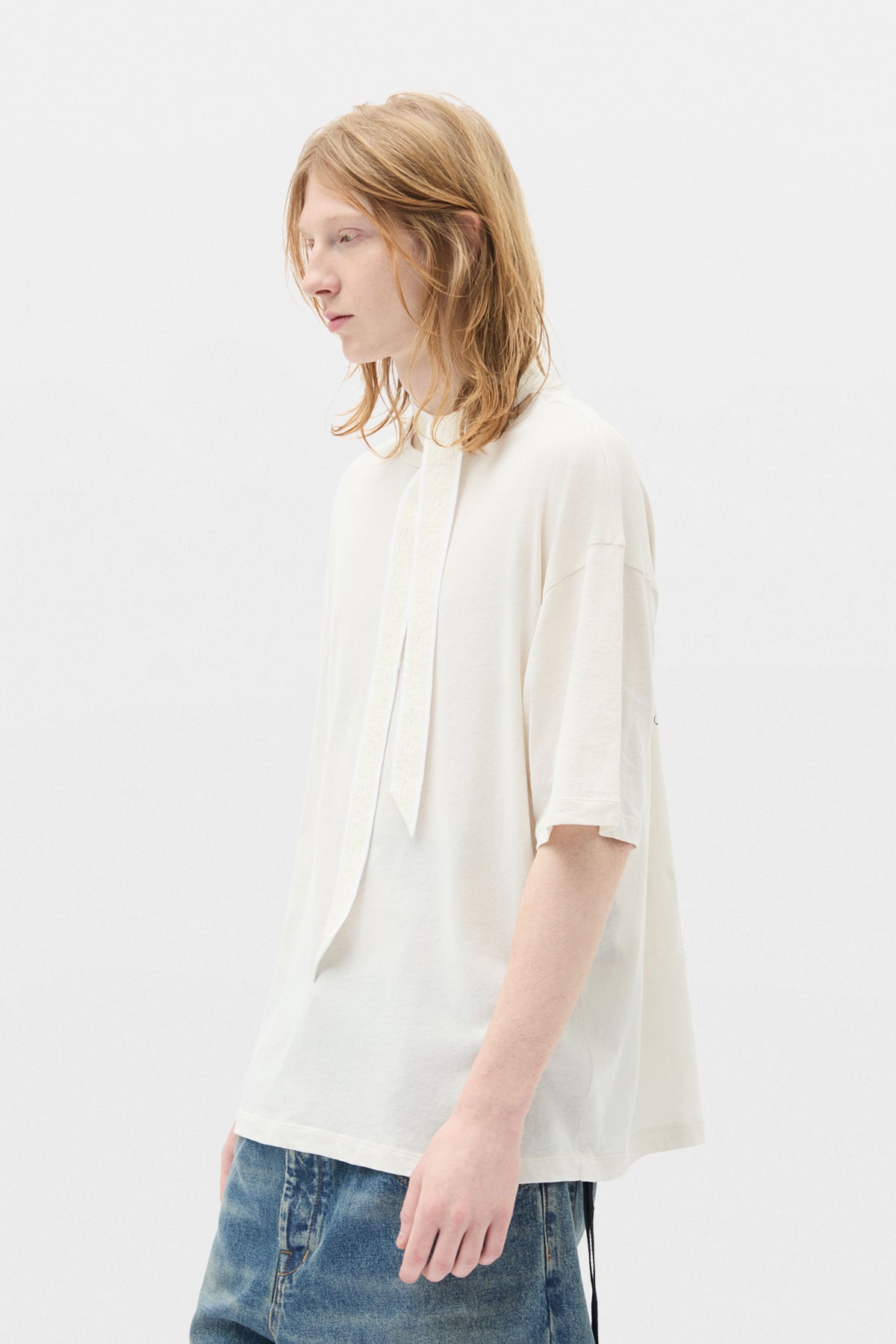 High Comfort T-Shirt With Detachable Collar