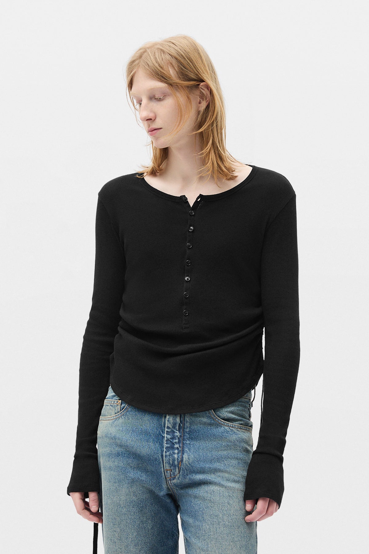 Hamar Wrinkled Serafino Top