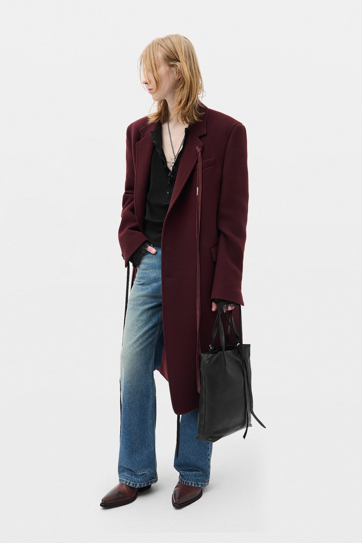 Hamar Wrinkled Serafino Top
