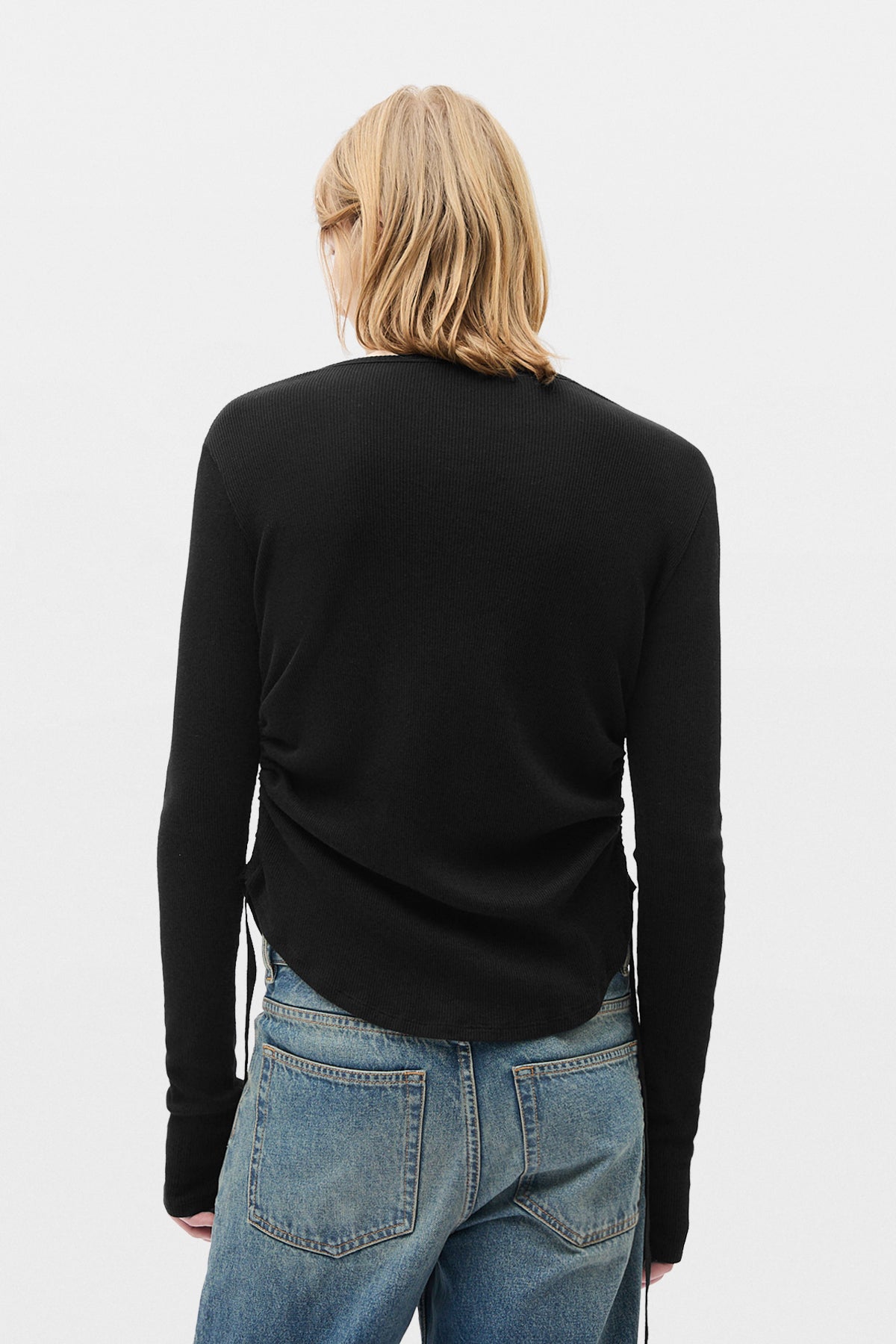Hamar Wrinkled Serafino Top