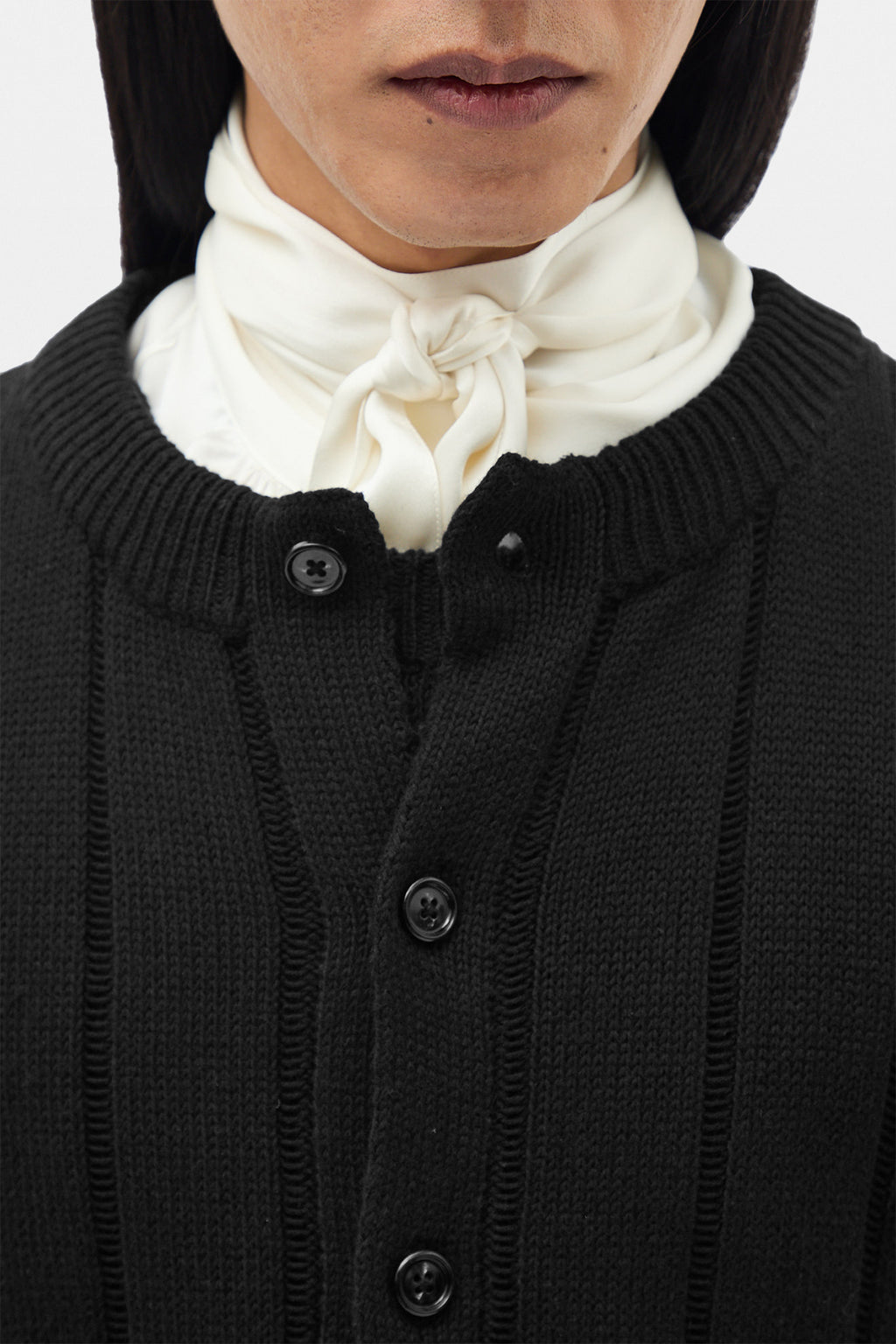 Natel Brushed Rib Cardigan