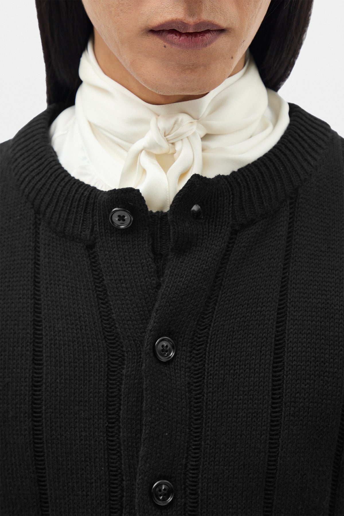 Natel Brushed Rib Cardigan