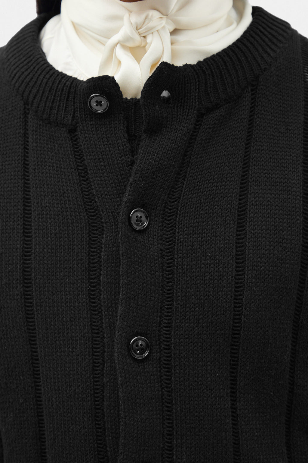 Natel Brushed Rib Cardigan