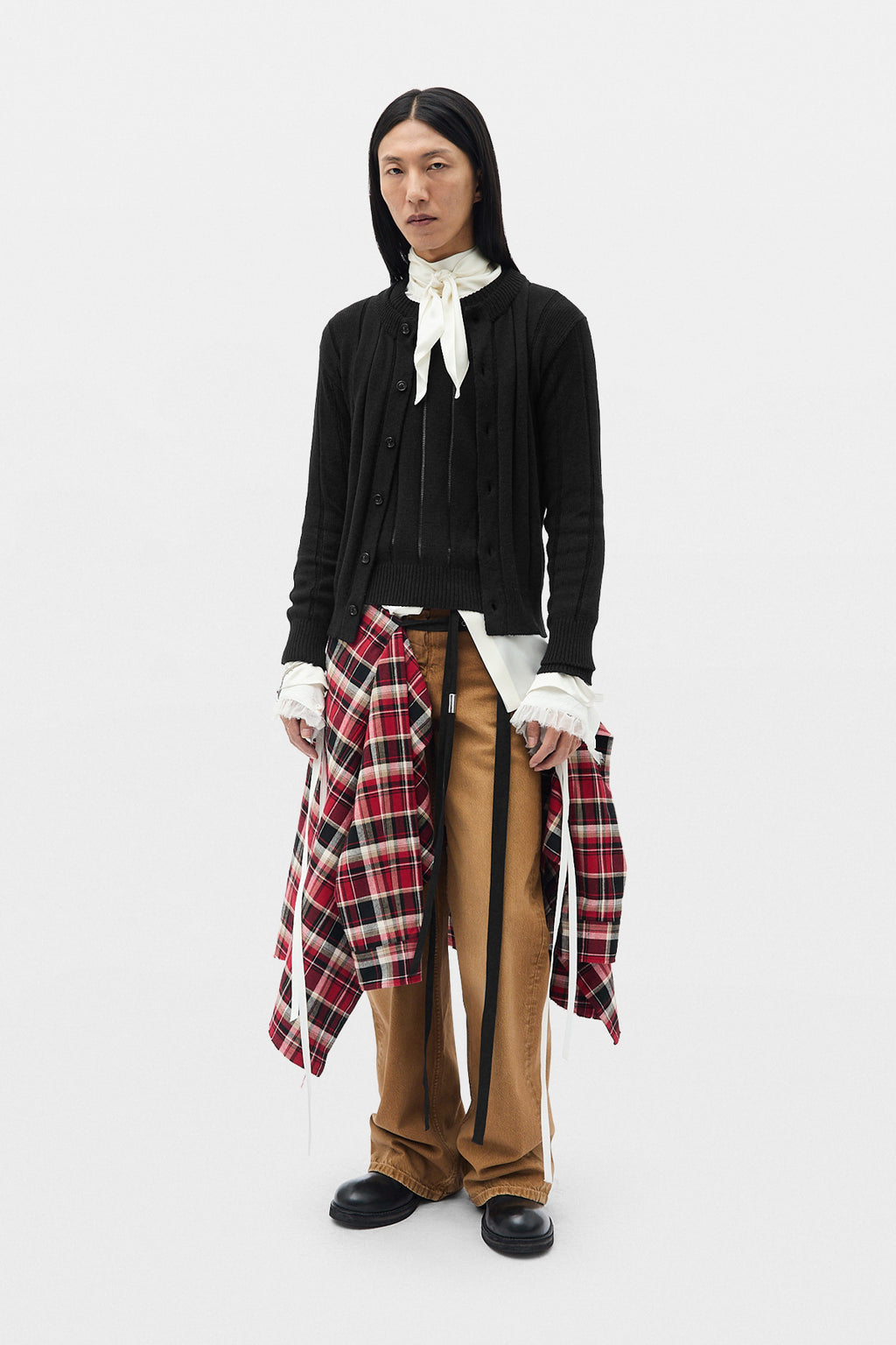 Rikki Brushed Rib Crew Neck Sweater
