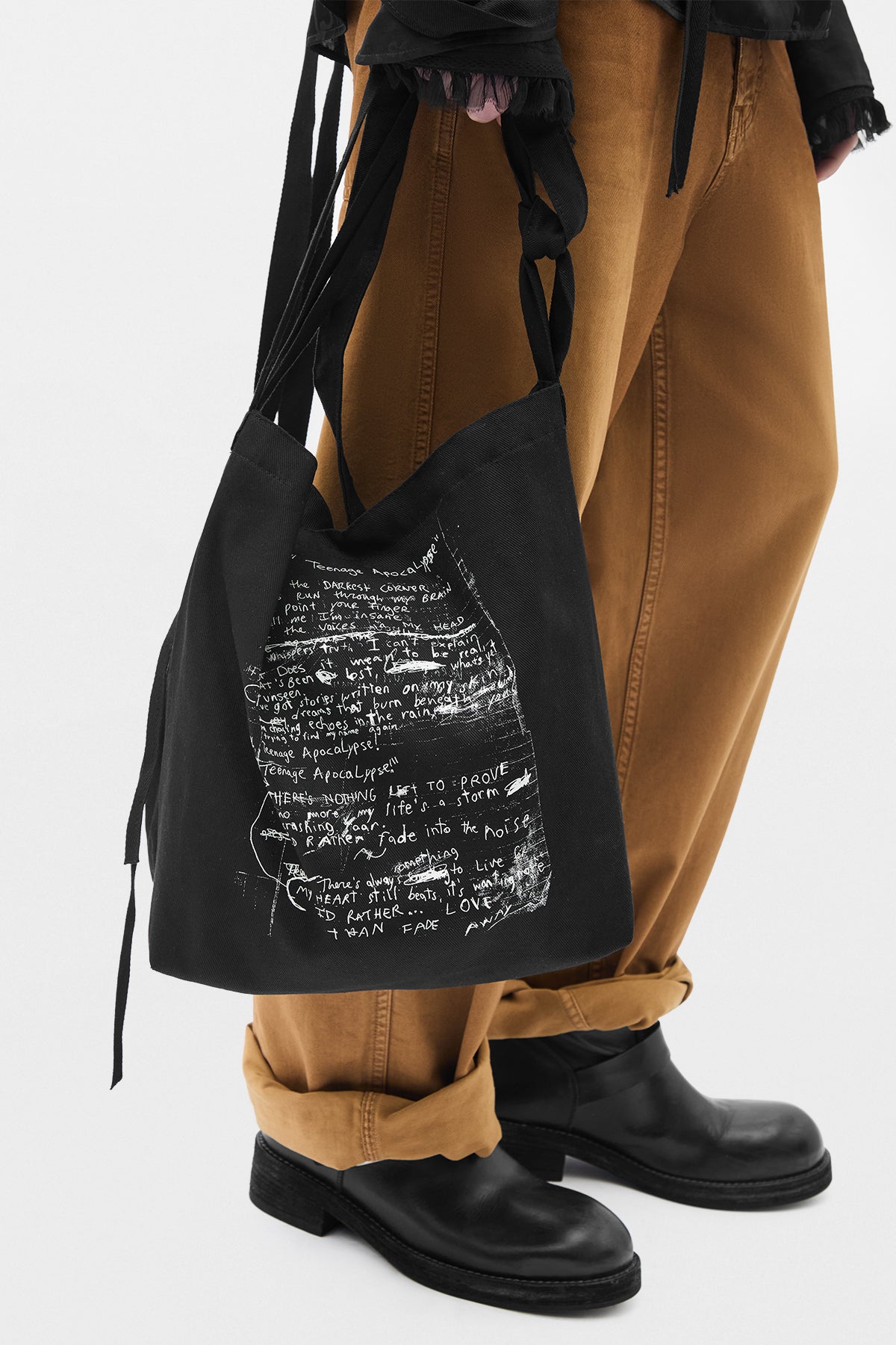 "Teenage Apocalypse" Medium Shoulder Bag
