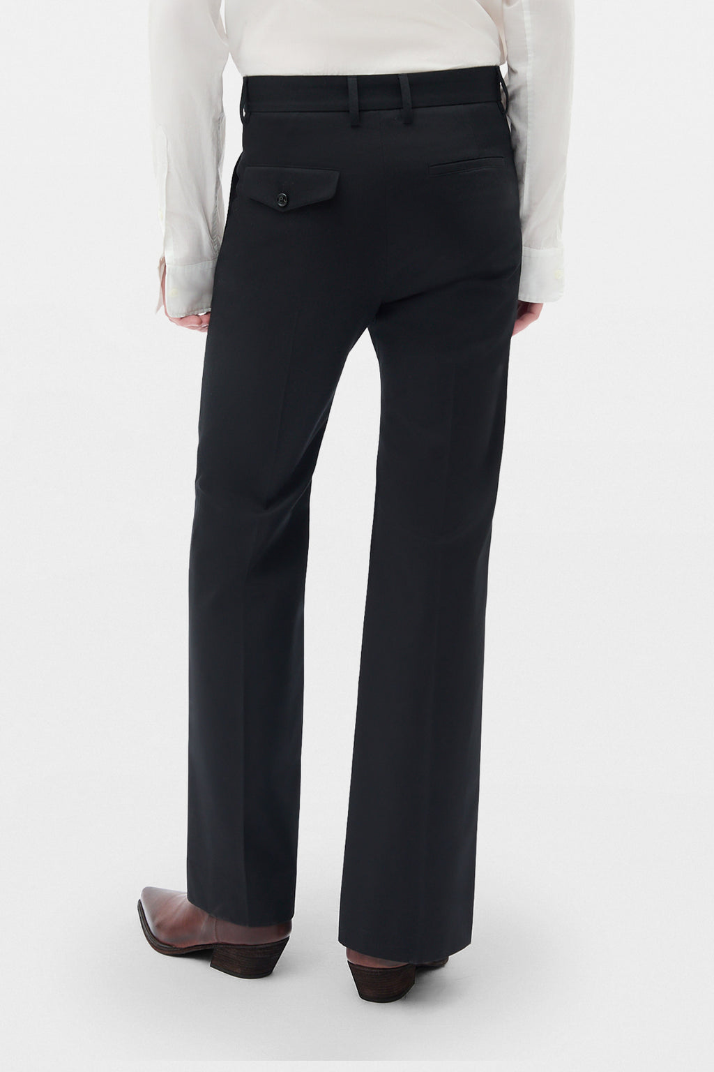 Pantalon évasé raccourci Stefan 
