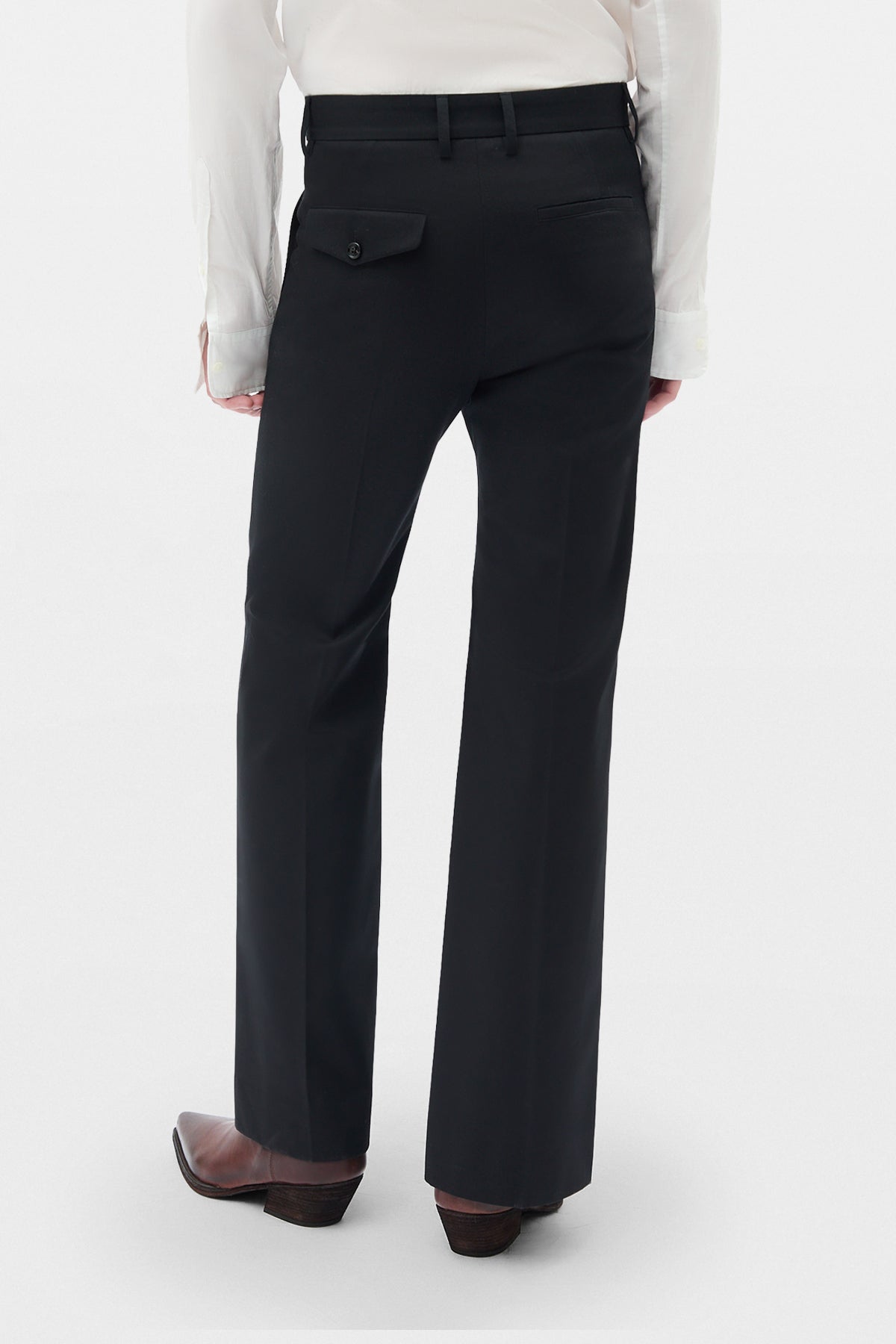 Pantalon évasé raccourci Stefan 