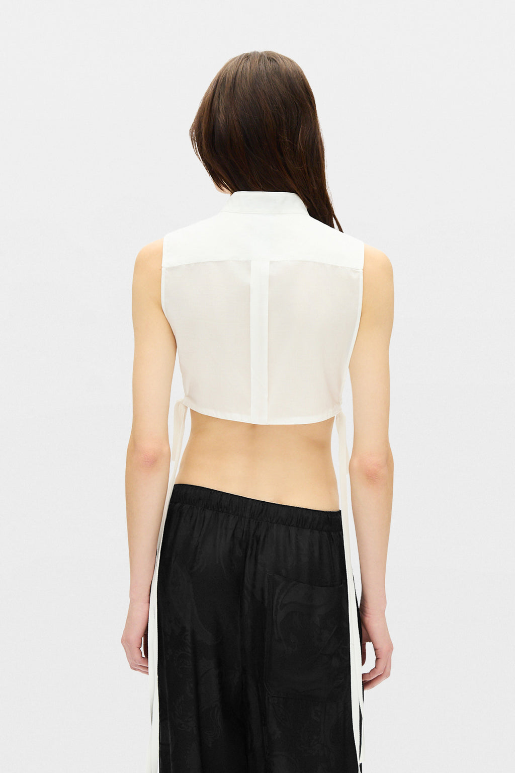Moni Plastron Haut avec Côtés Ouverts 