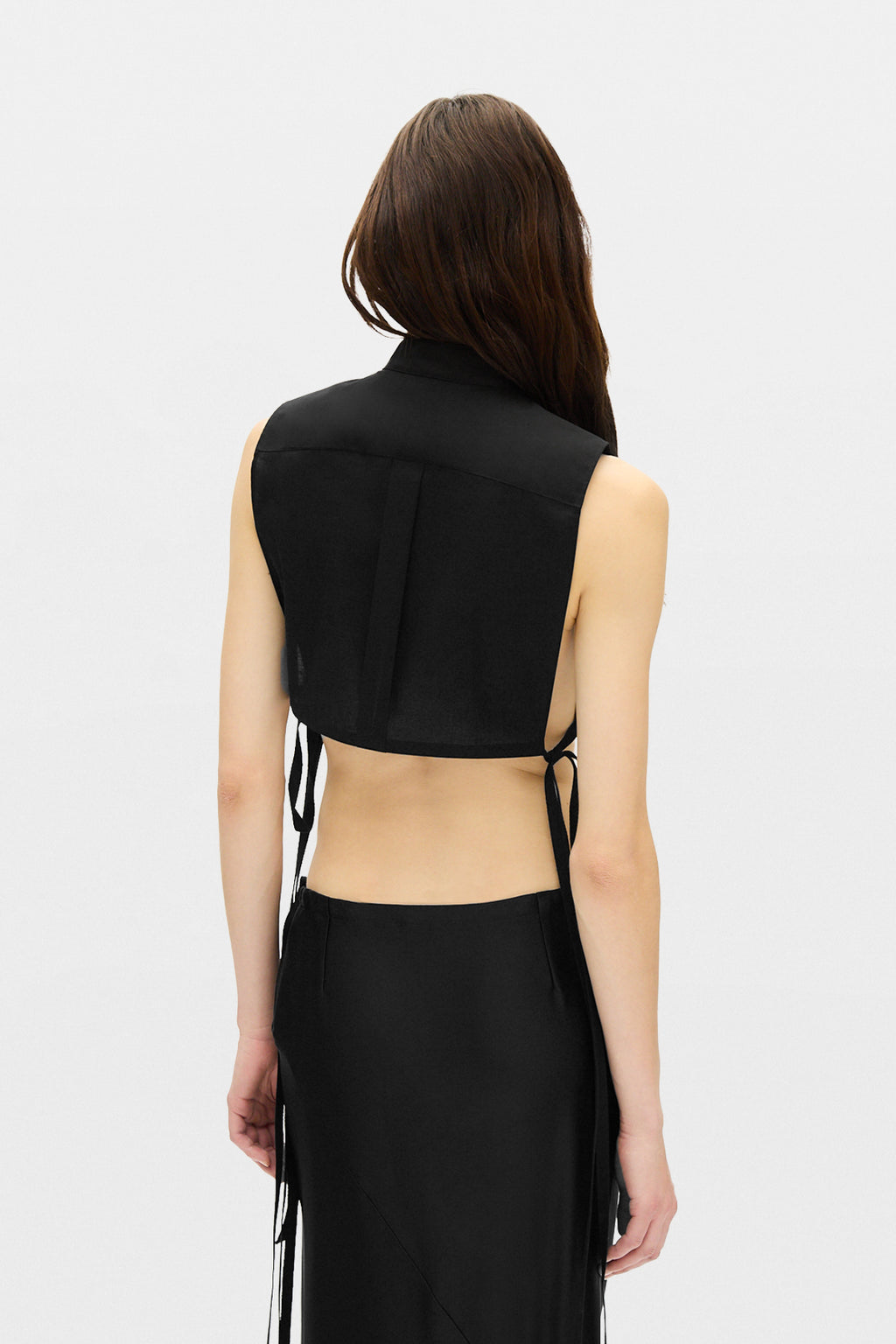 Moni Plastron Top avec côtés ouverts 