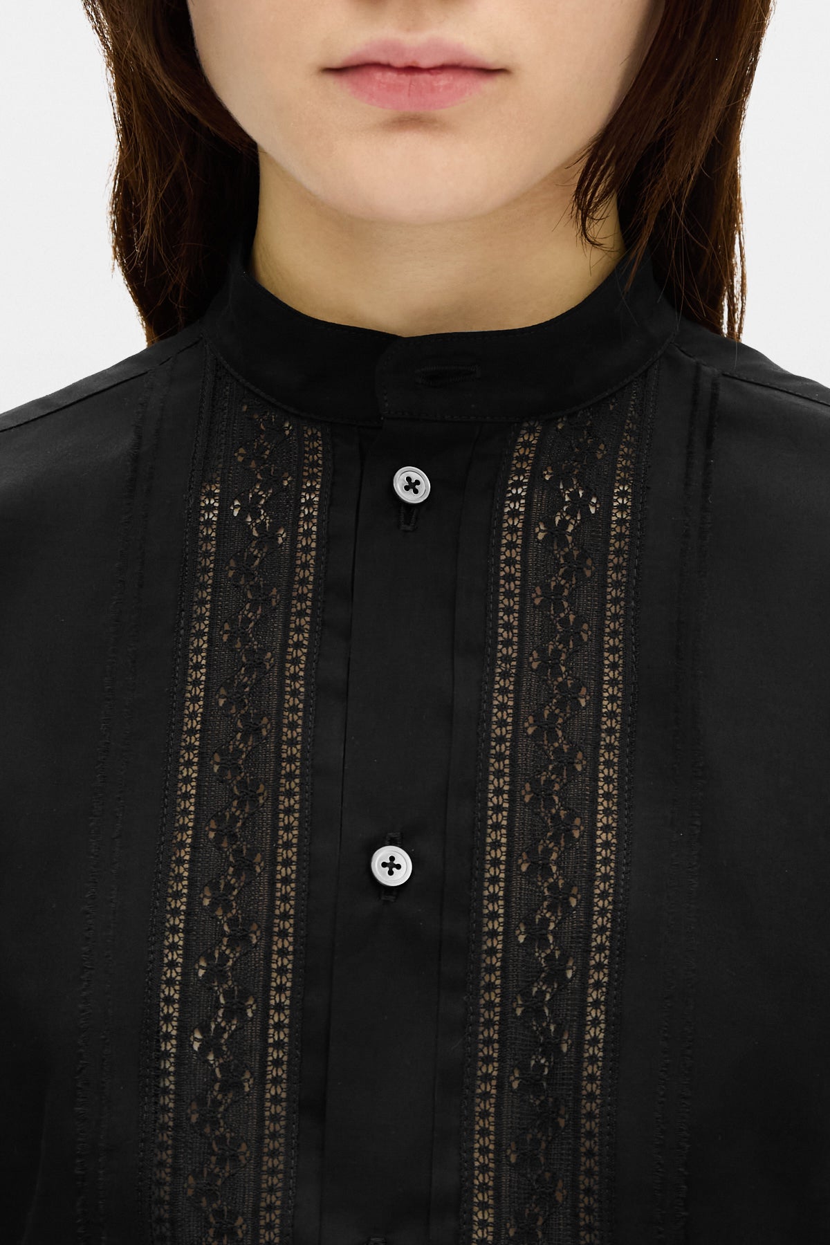 Moni Plastron Top avec côtés ouverts 