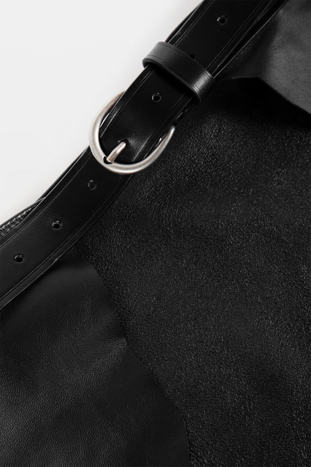 Romy Distressed Leather Belt – Ann Demeulemeester