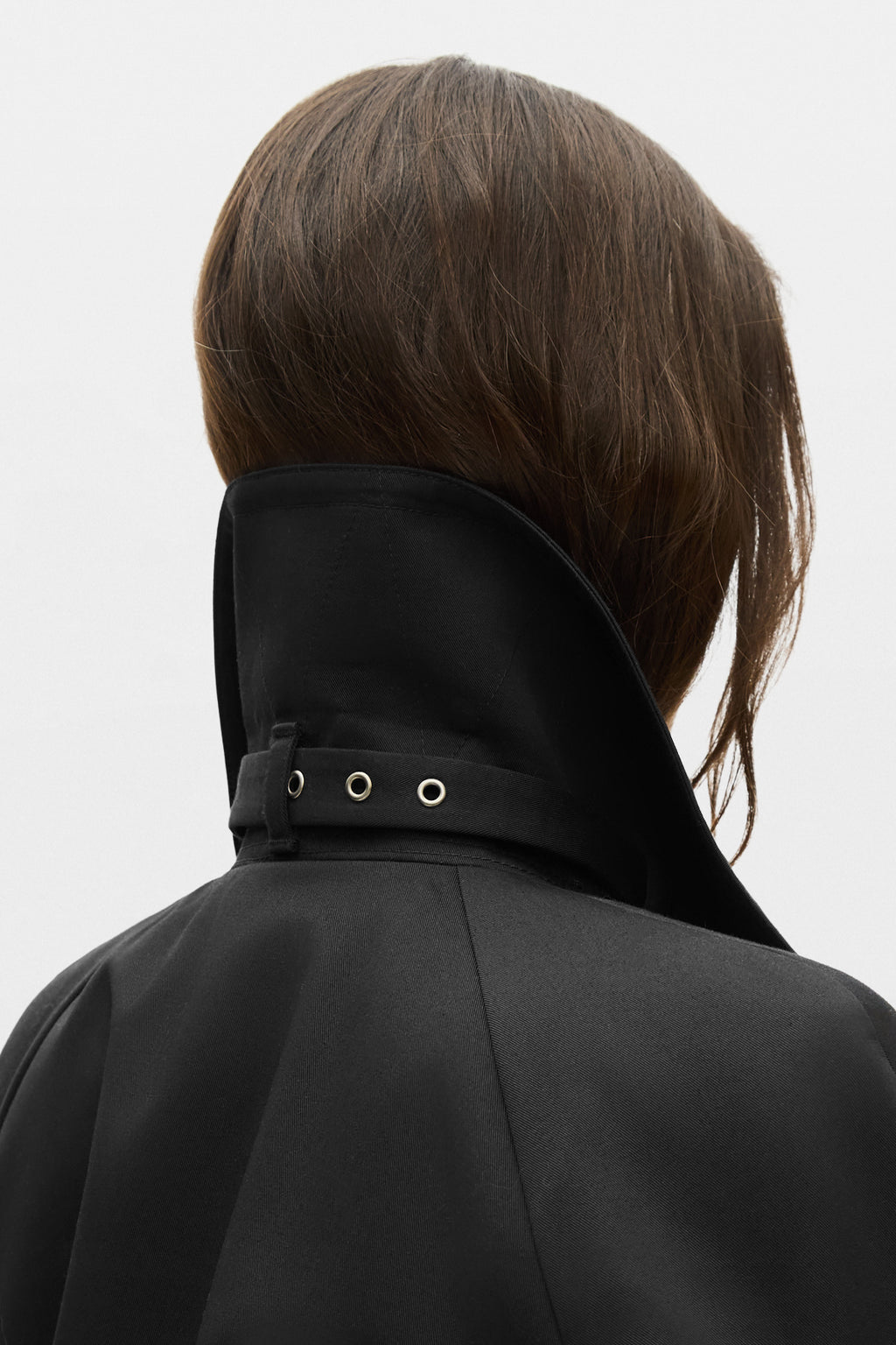 Reppa Draped Trench Coat