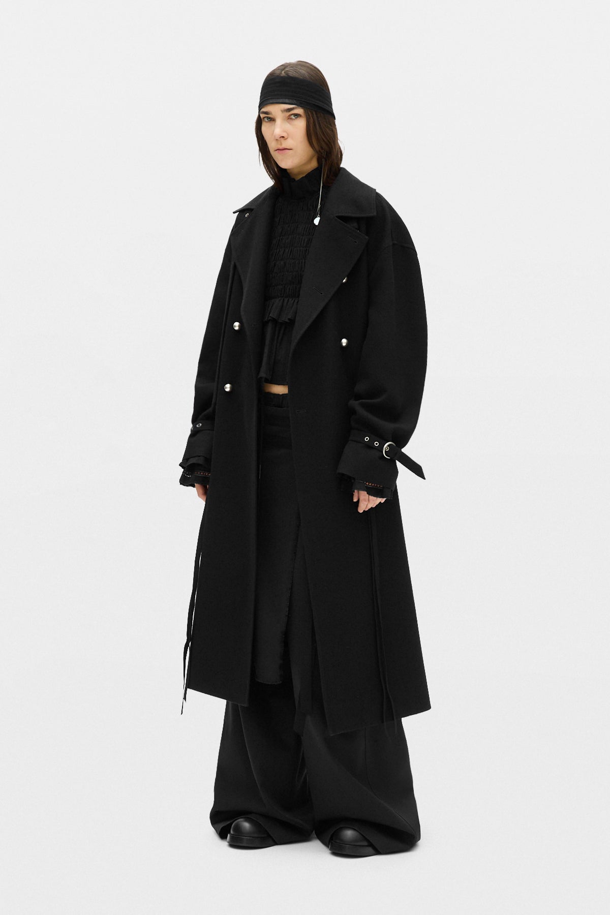 マイラ ダブルブレスト トレンチコート – Ann Demeulemeester