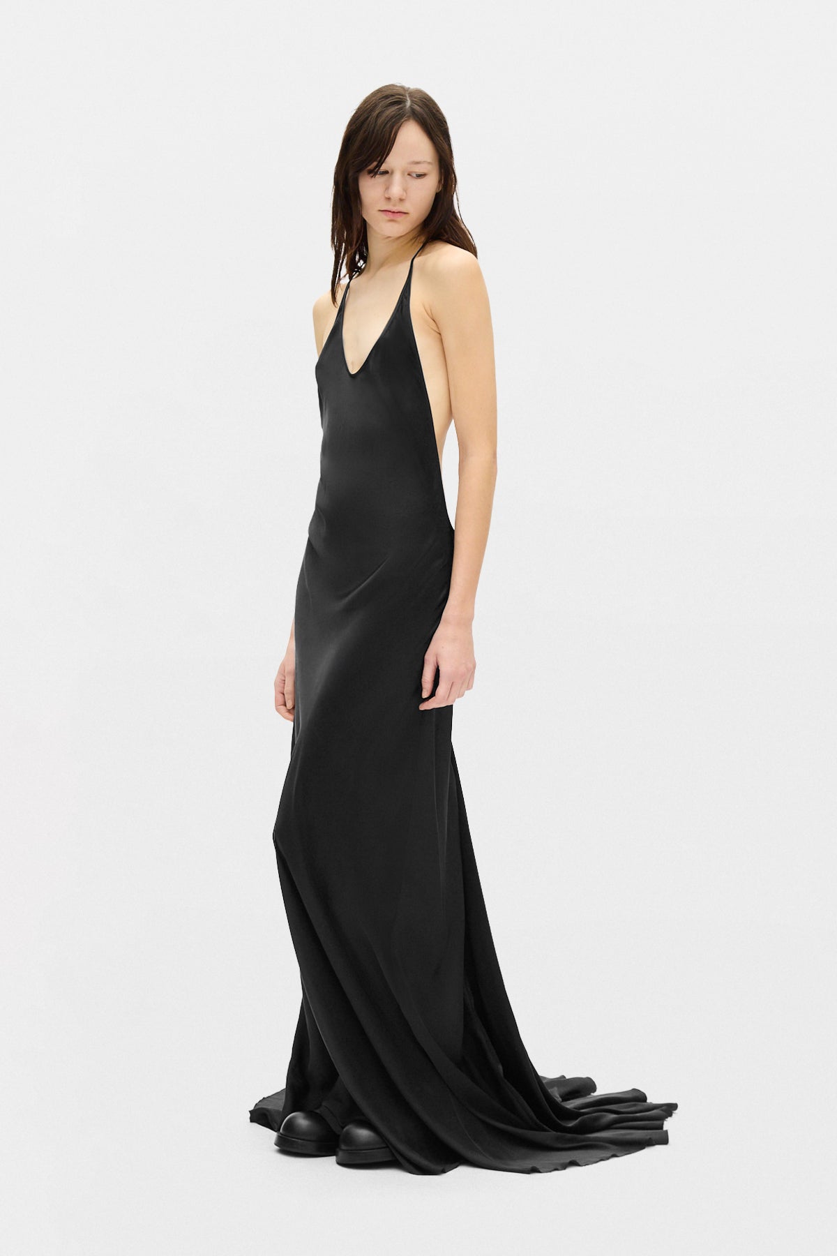 long slip dress Virginia - White Silk and made to move with you the Montce Petal Long Slip Dress in Rooted Floral brings vacation Shona Joy Simona Lace Slip