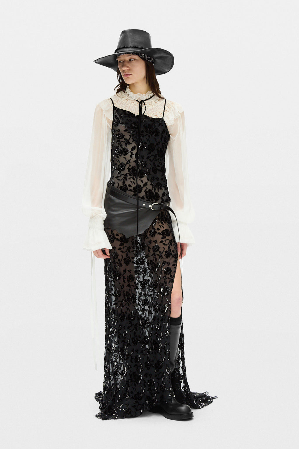 The Aaricia Long Bias Slip Dress