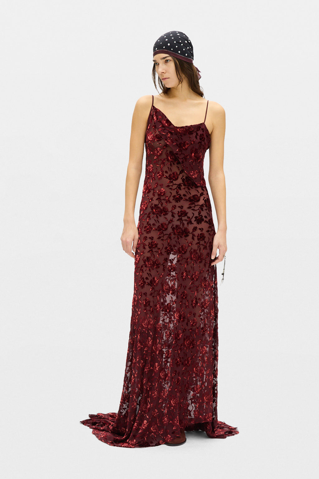 Robe nuisette longue biais Aaricia 