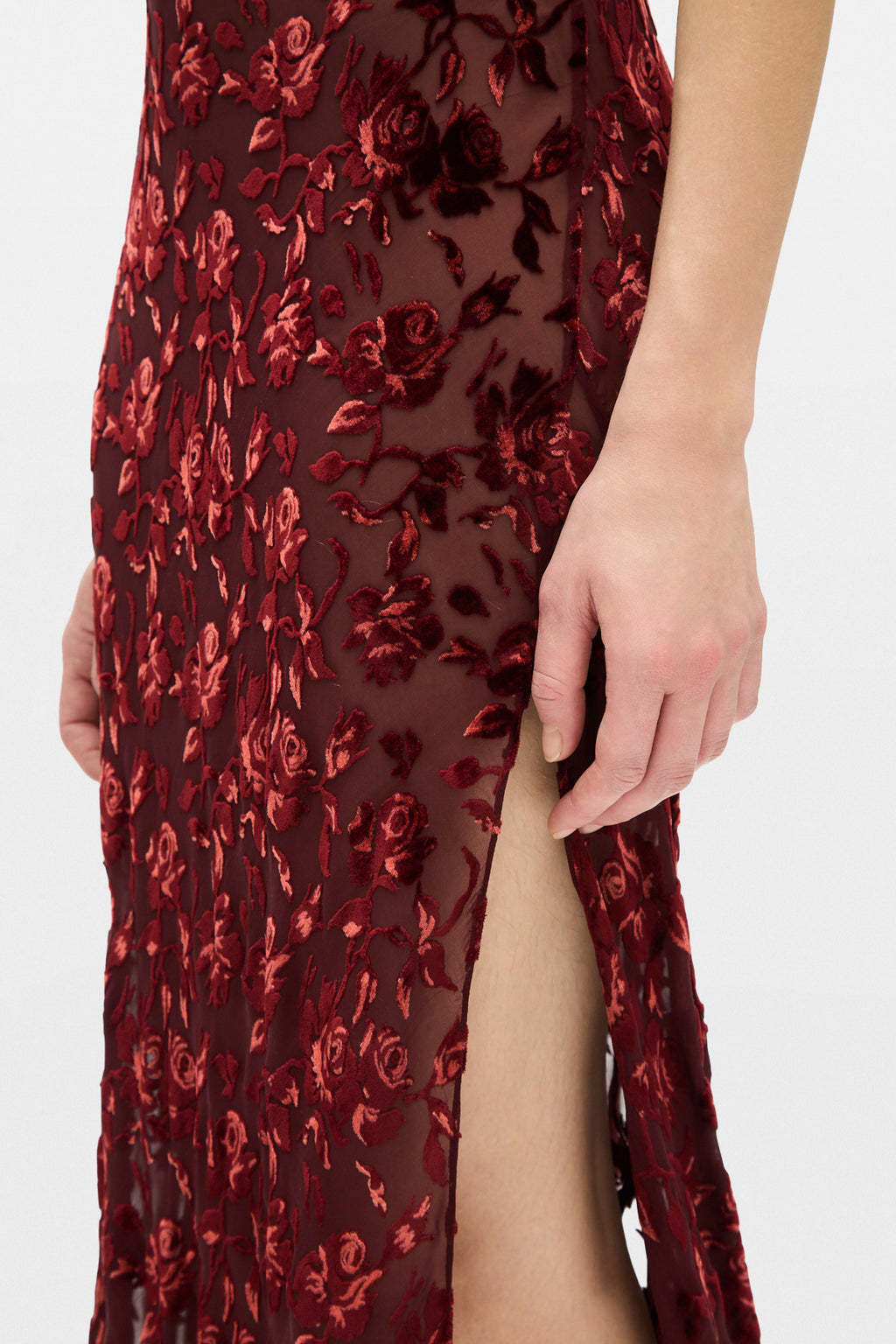 Robe nuisette longue biais Aaricia 