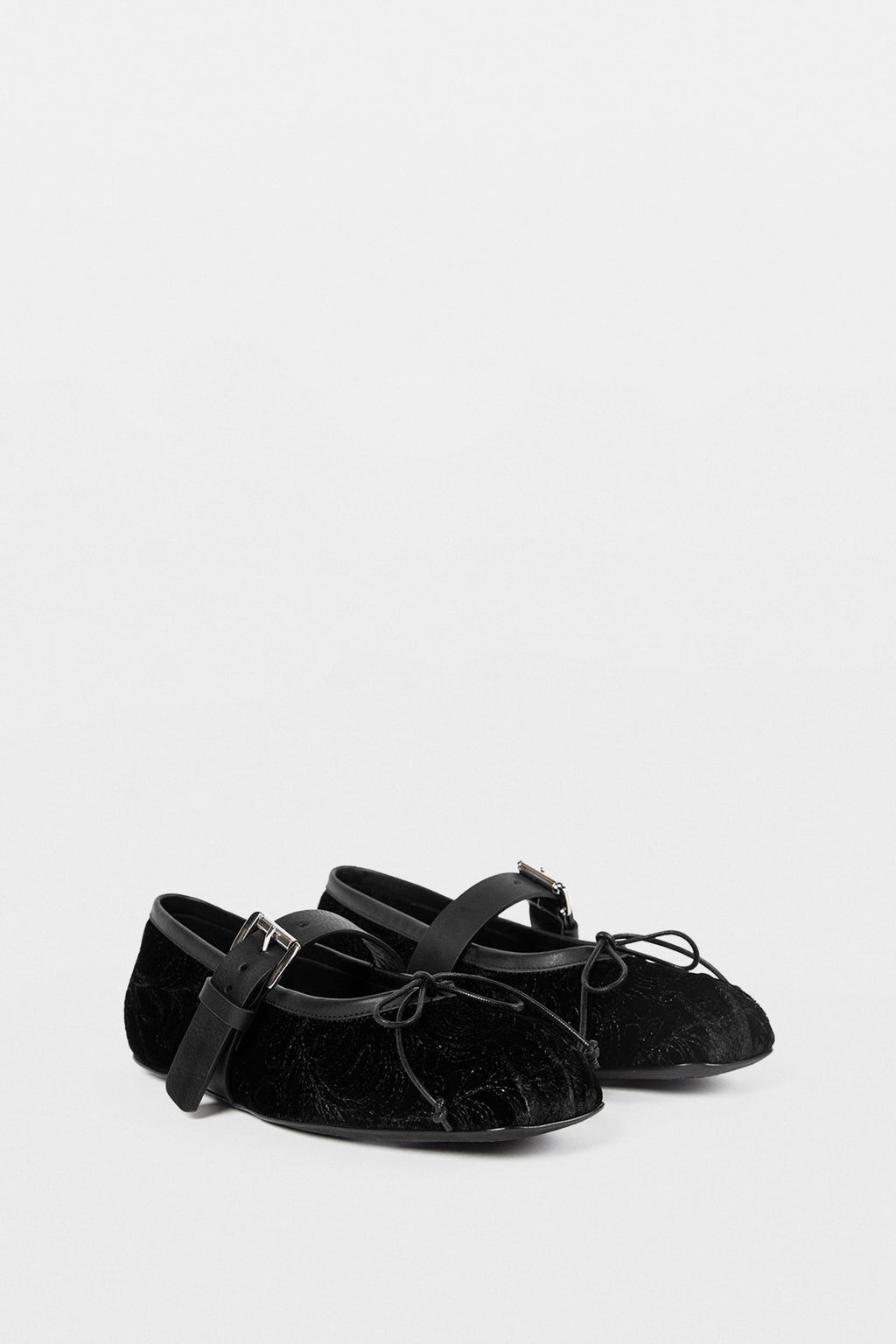 Zoey Ballerine in Velluto 