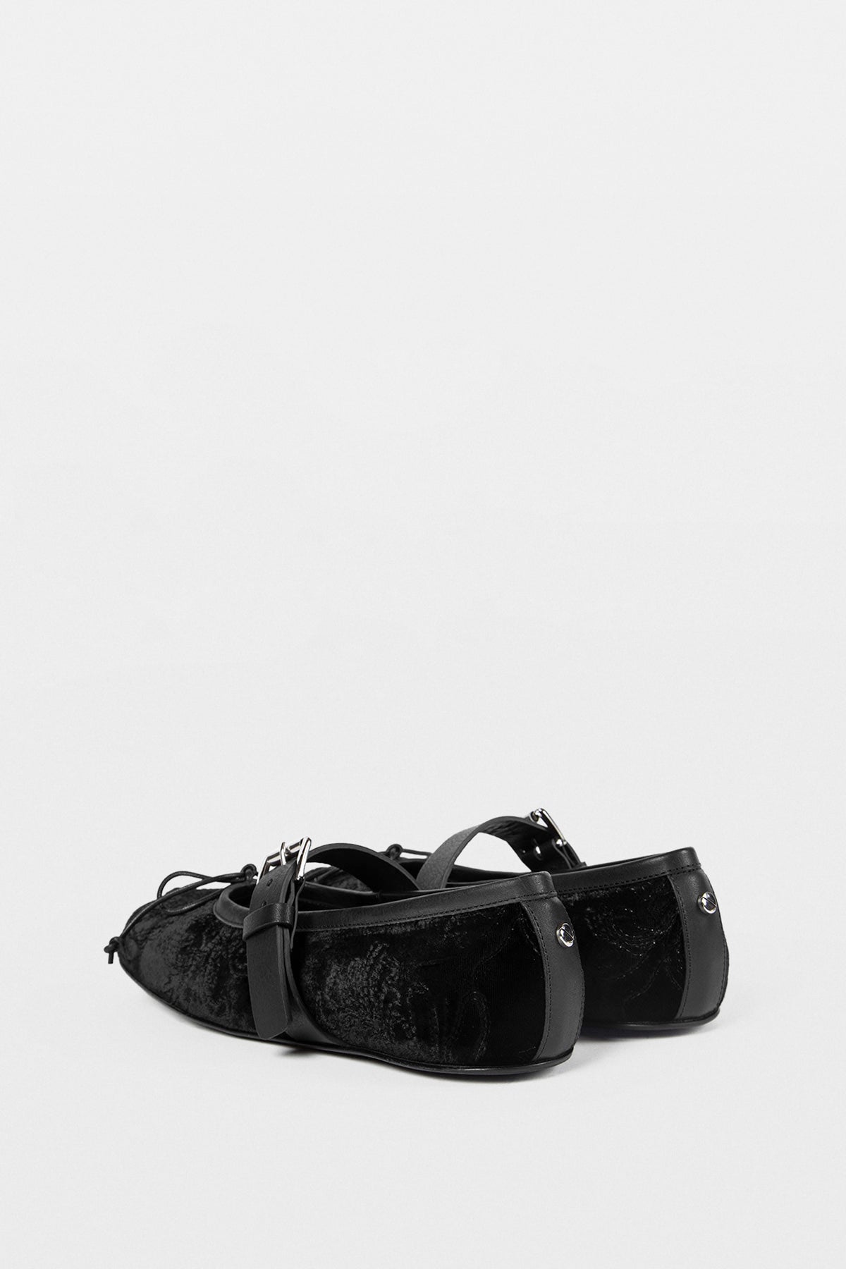 Zoey Ballerine in Velluto 