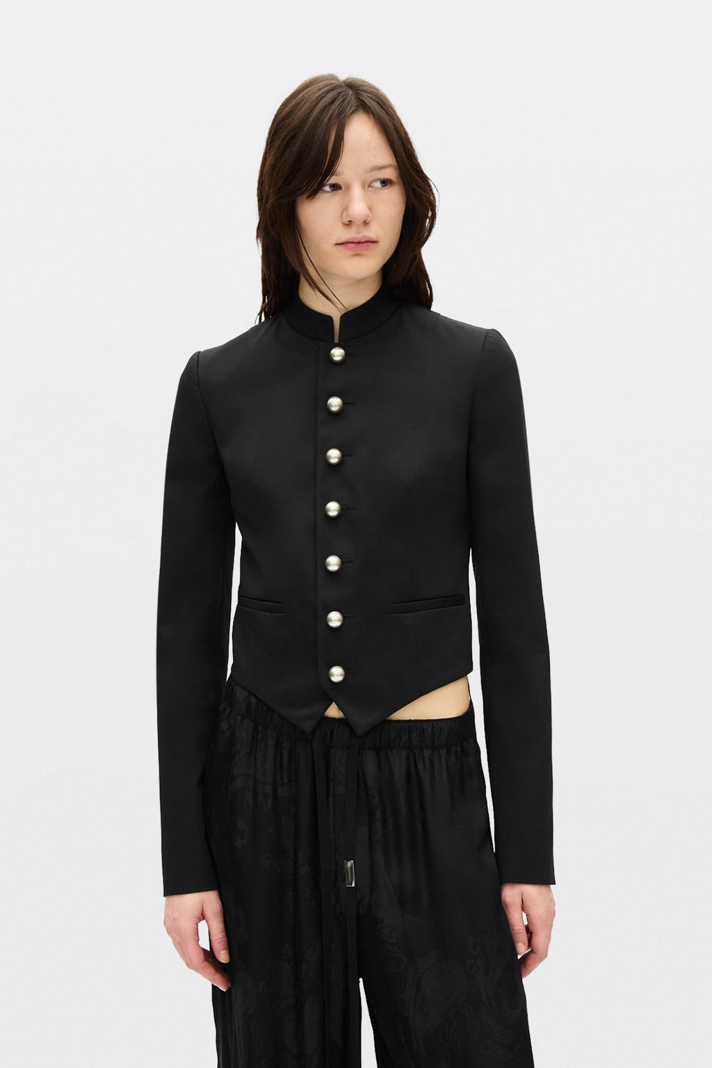 Bab Stand Collar Blouson