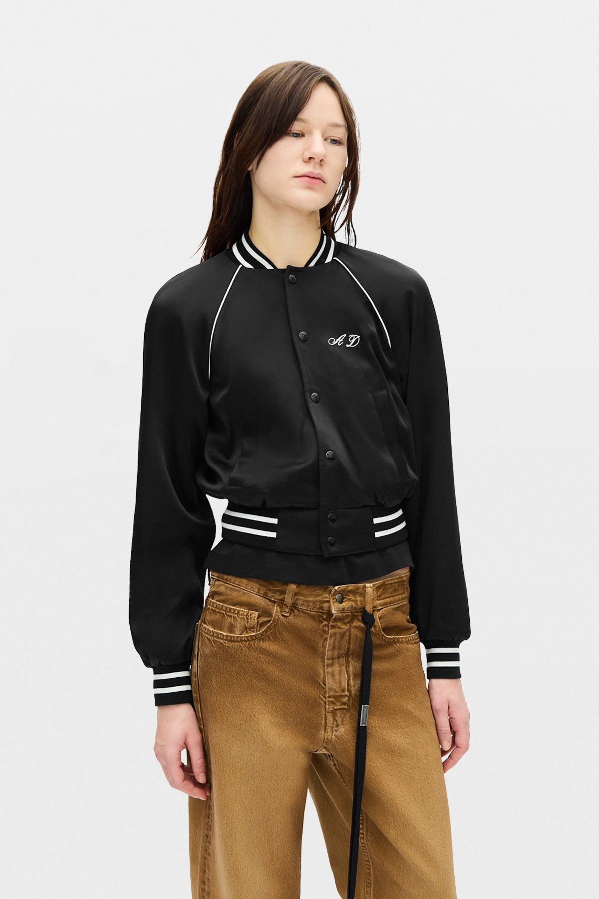 Arya Slim Fit Raglan Bomber 