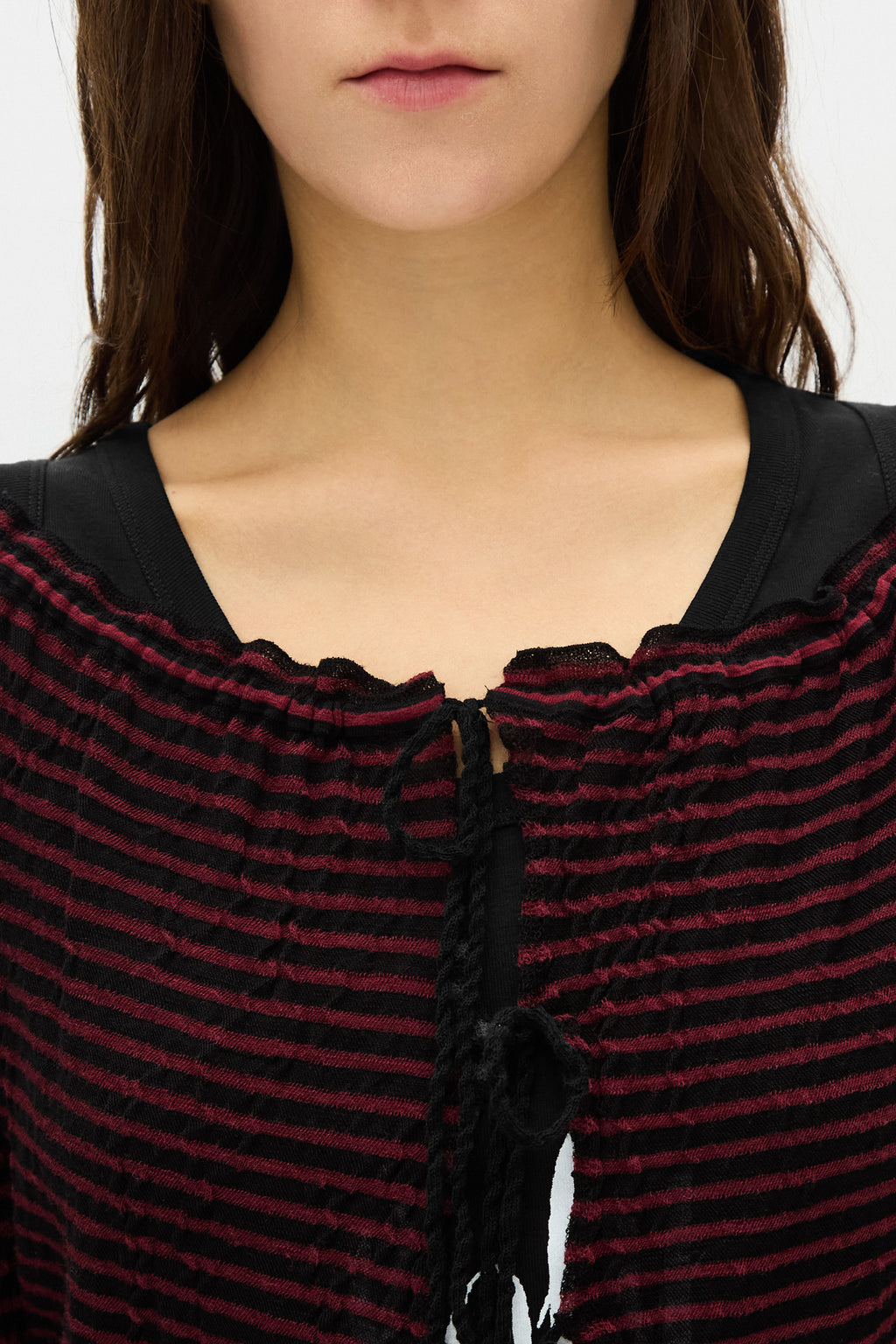Cardigan à épaules dénudées Nelle 