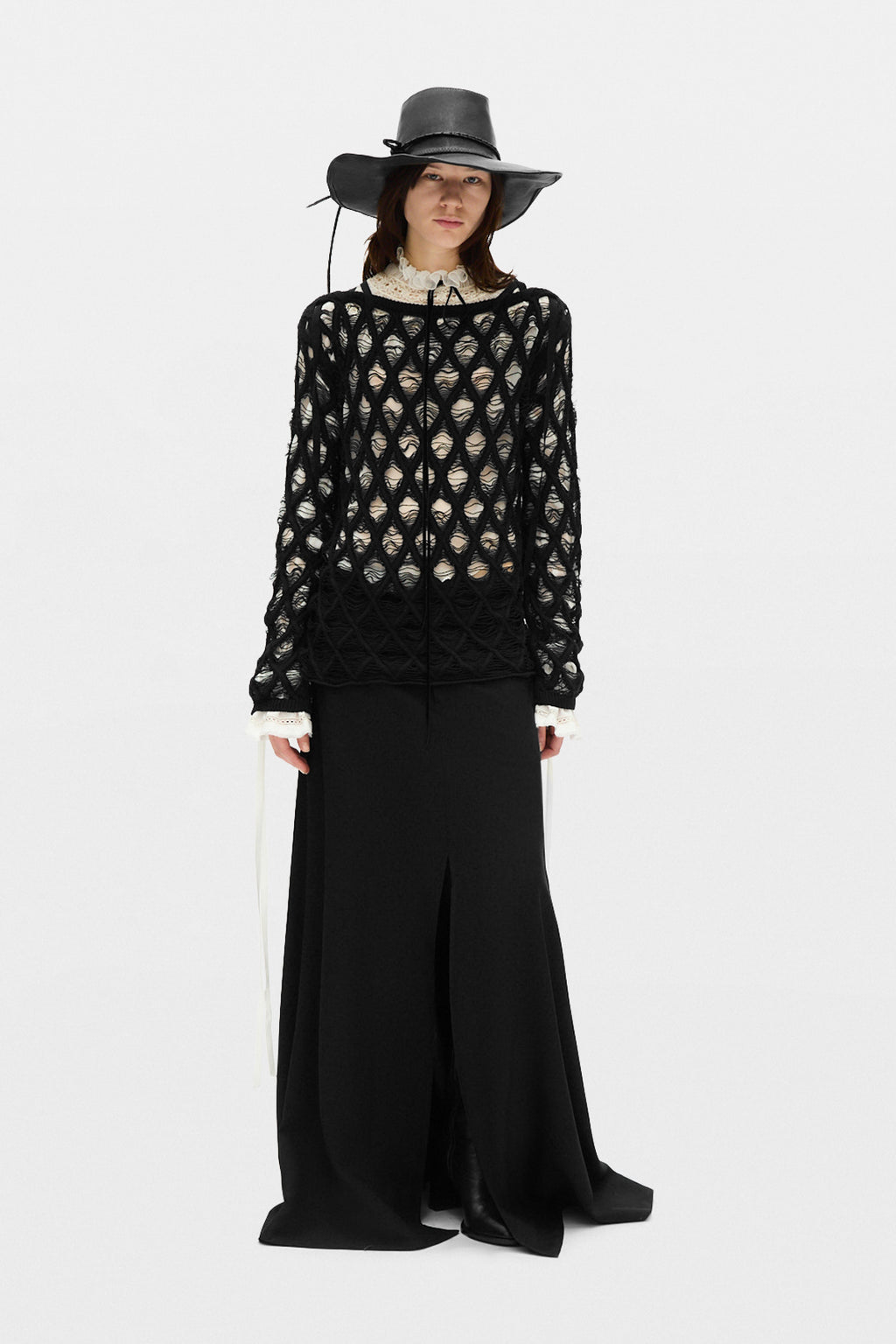 Izabel Diamond Stitch Sweater