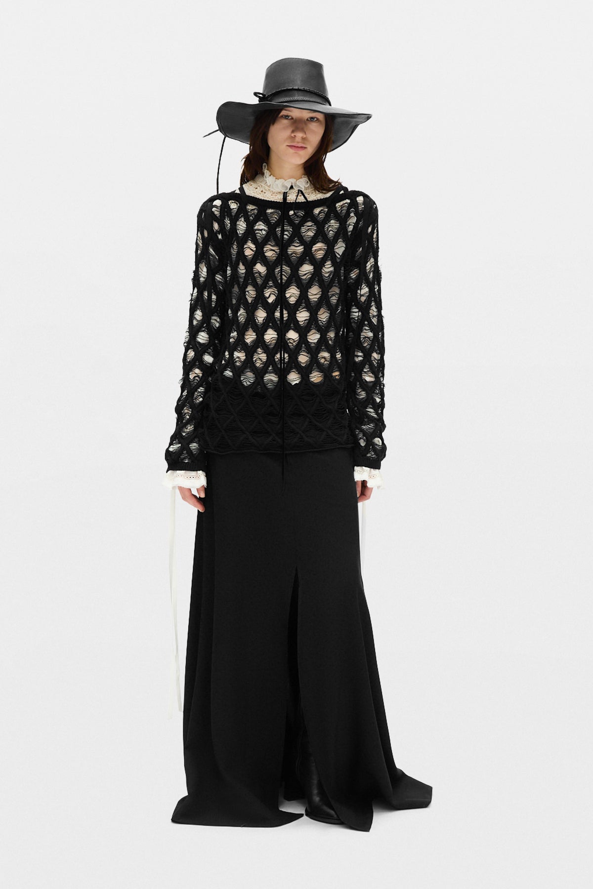 Izabel Diamond Stitch Sweater