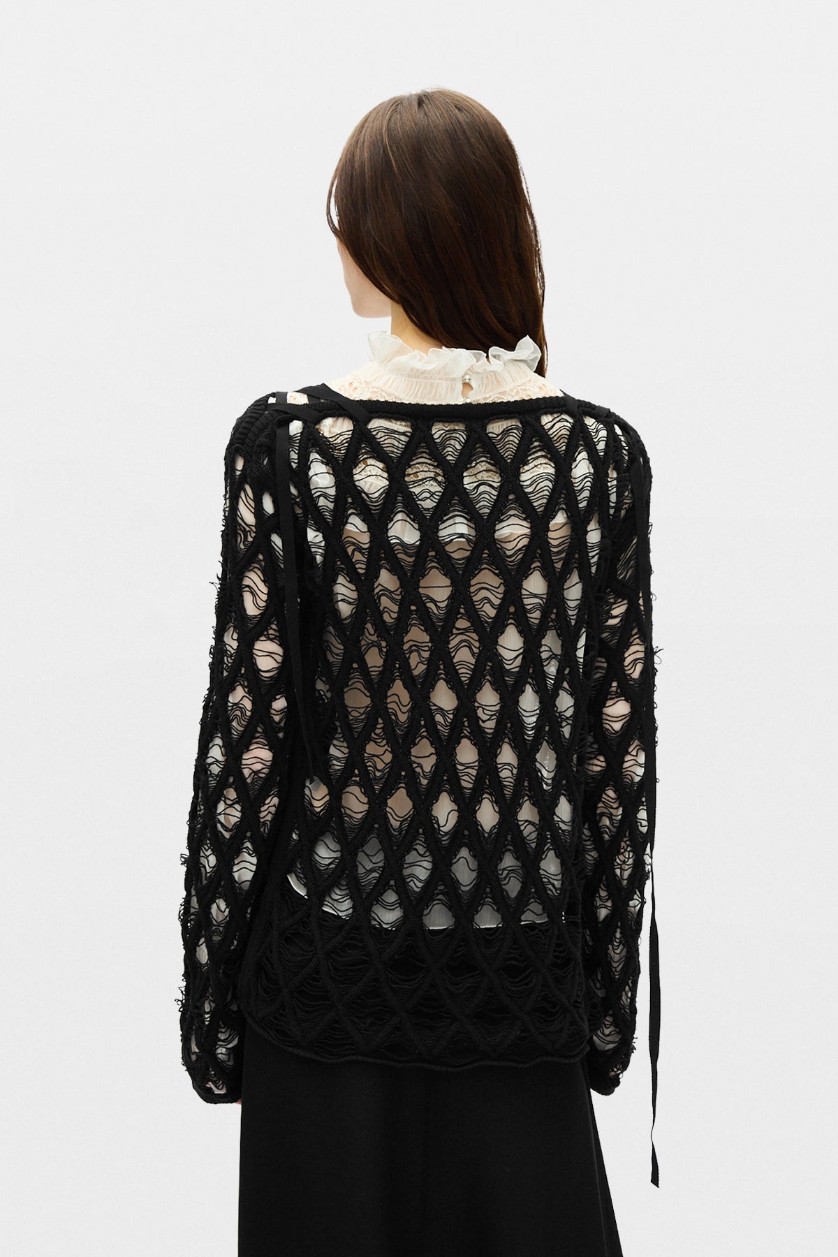 Izabel Diamond Stitch Sweater