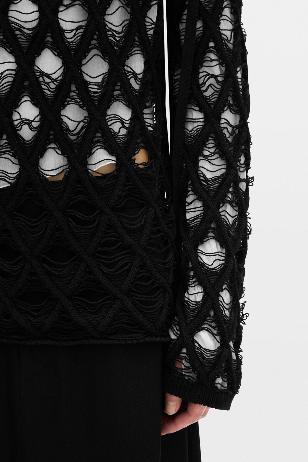 Izabel Diamond Stitch Sweater