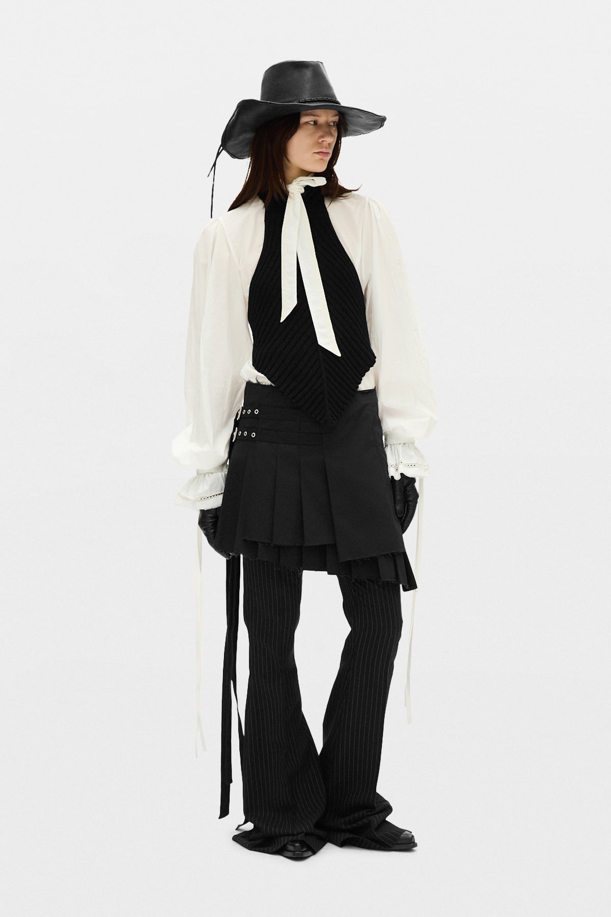 Almida Diagonal Handkerchief Top
