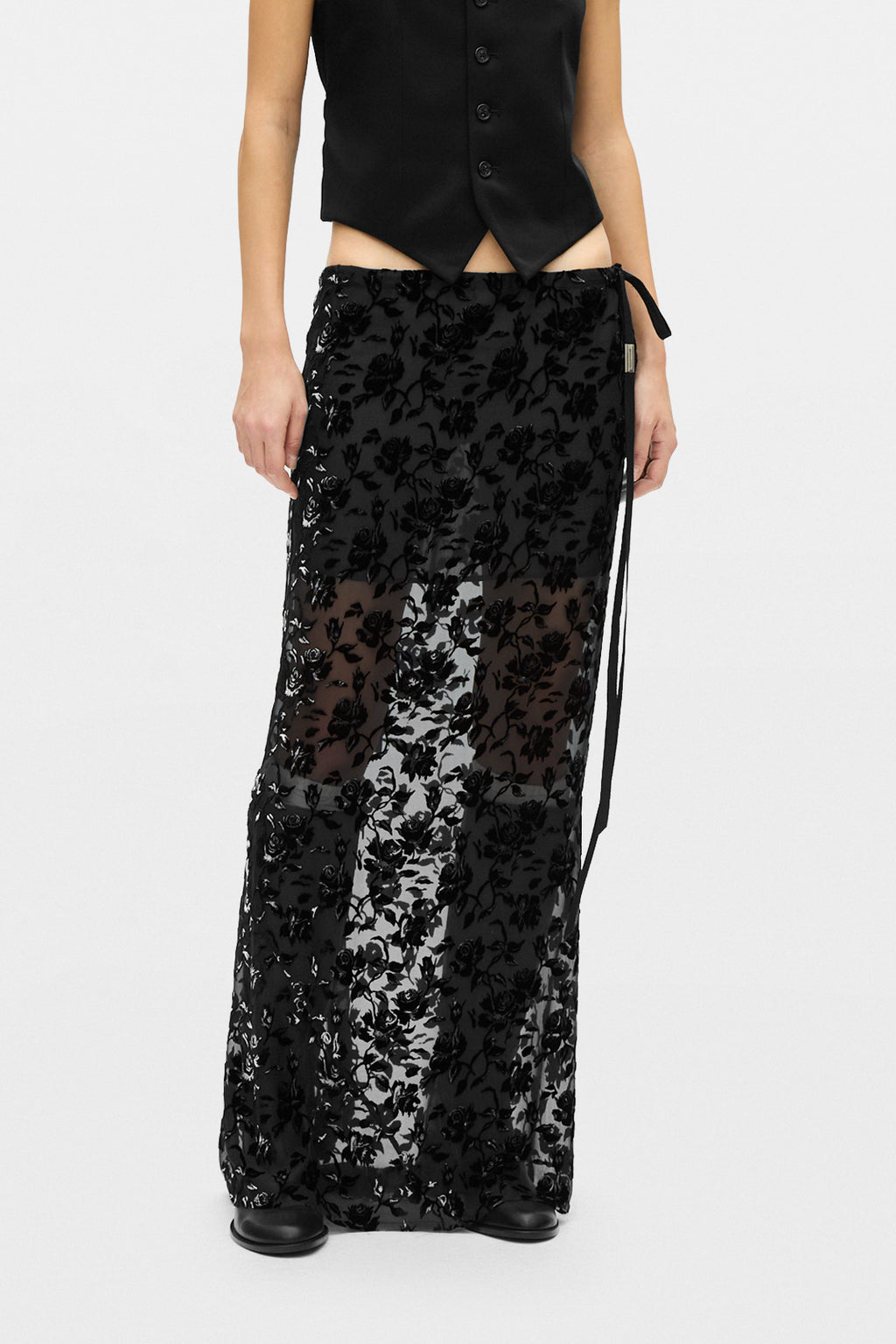 Eveline Long Bias Skirt