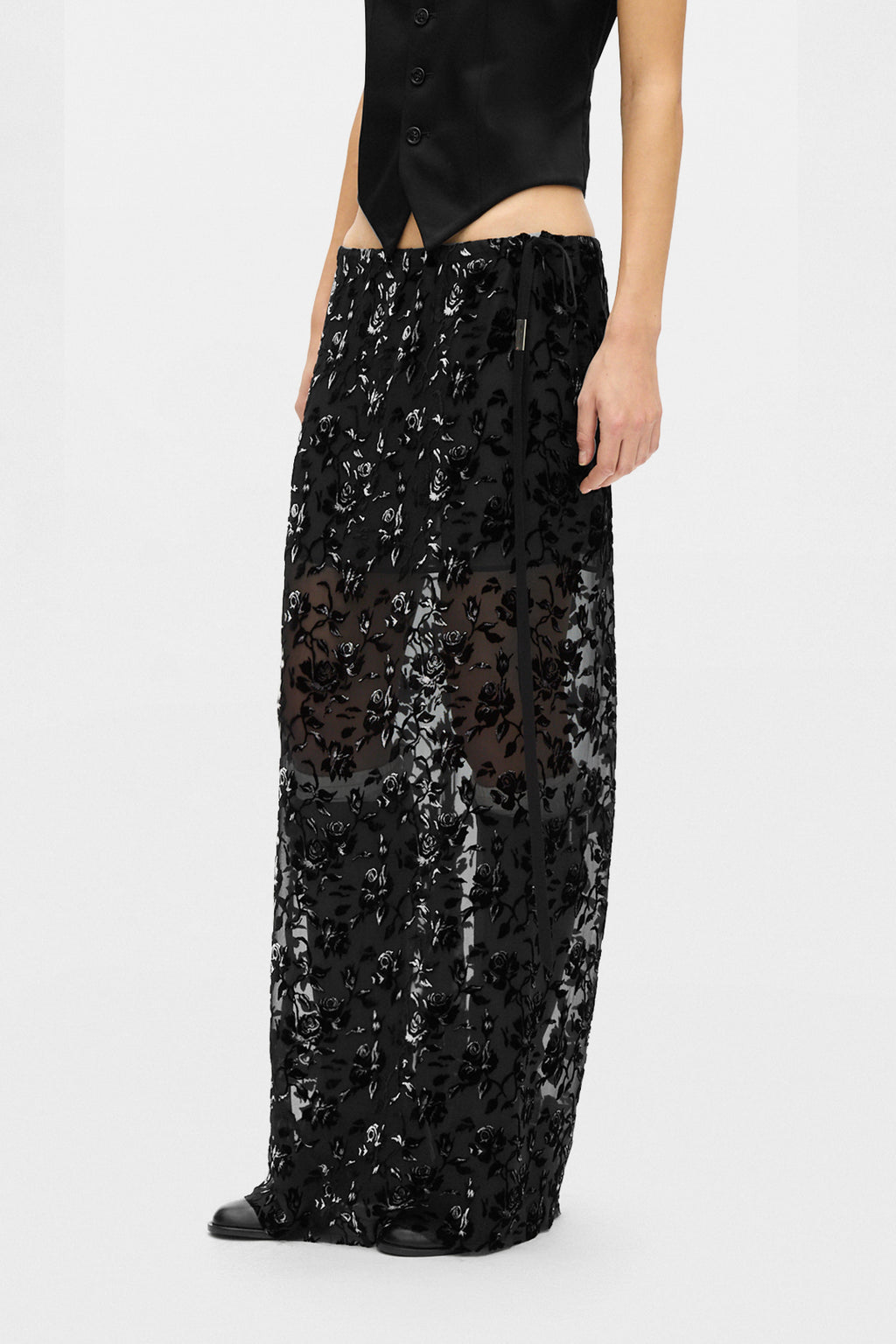 Eveline Long Bias Skirt