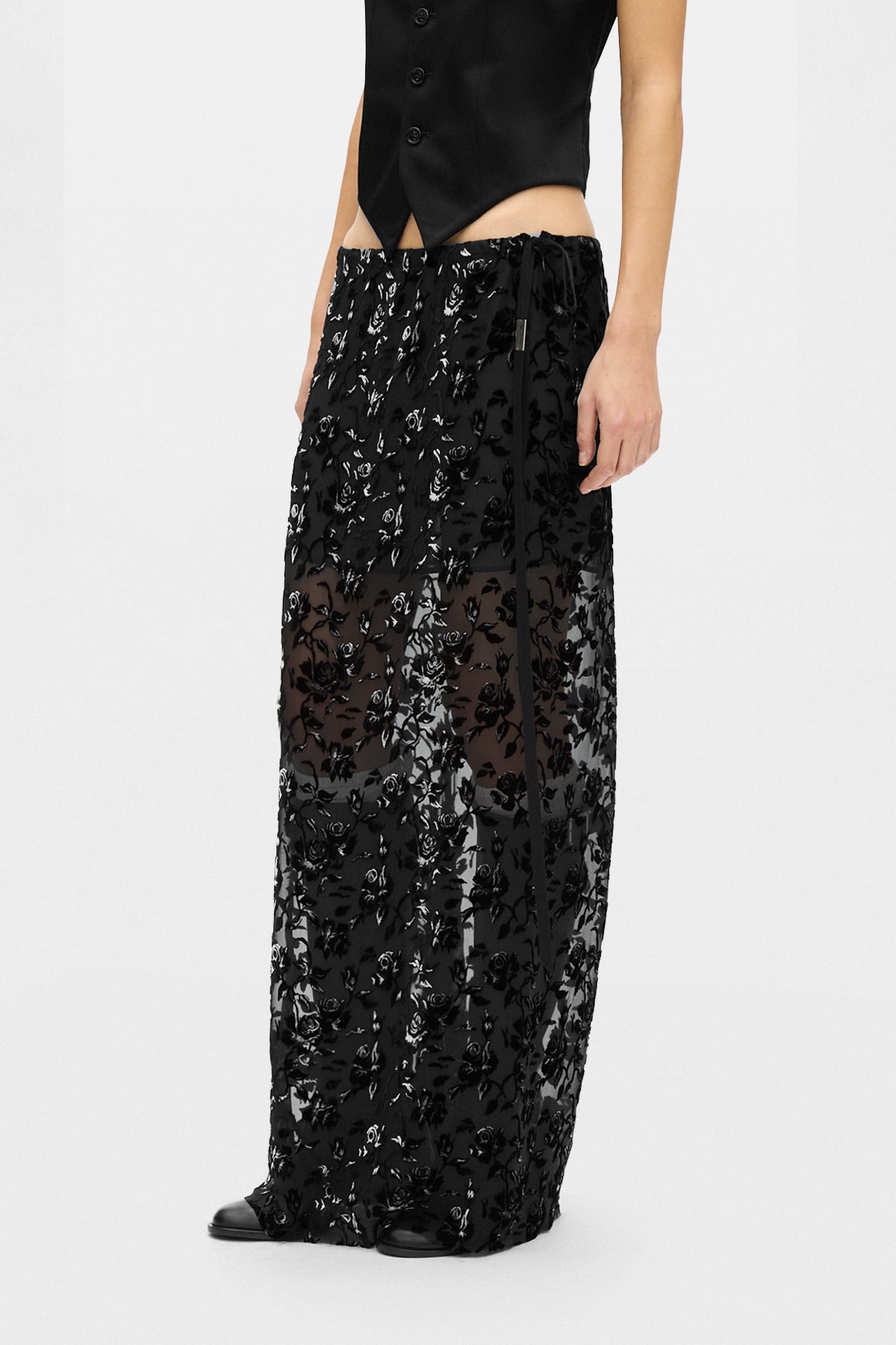 Eveline Long Bias Skirt