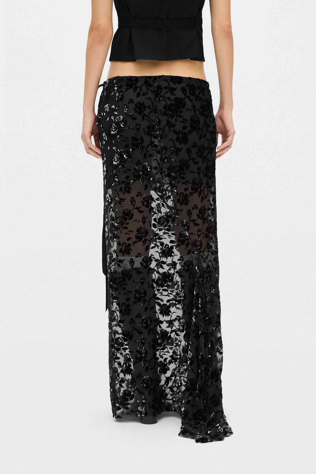 Eveline Long Bias Skirt