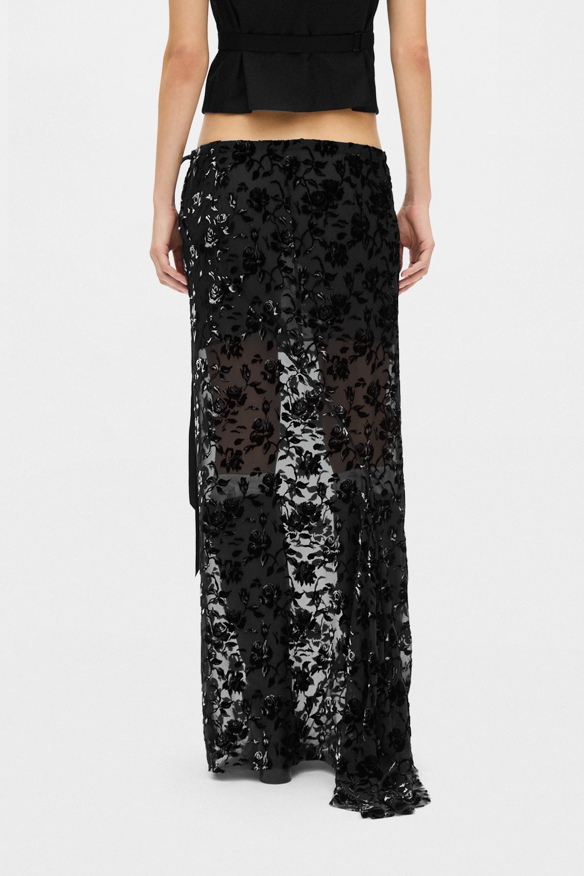 Eveline Long Bias Skirt