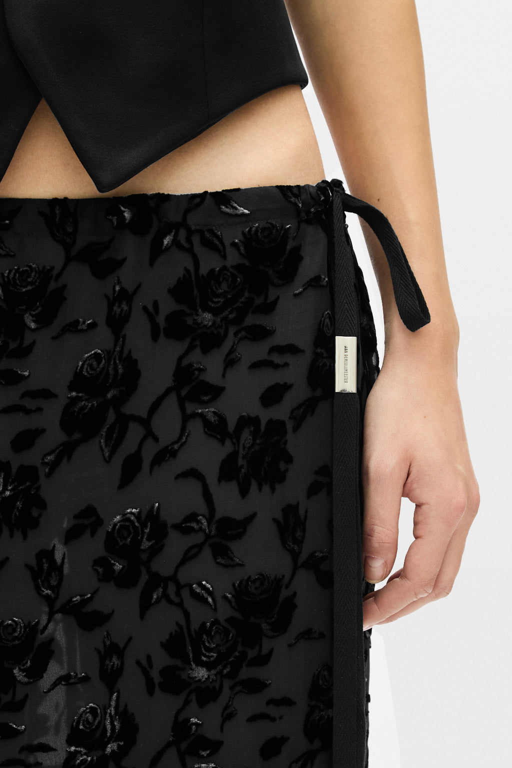 Eveline Long Bias Skirt