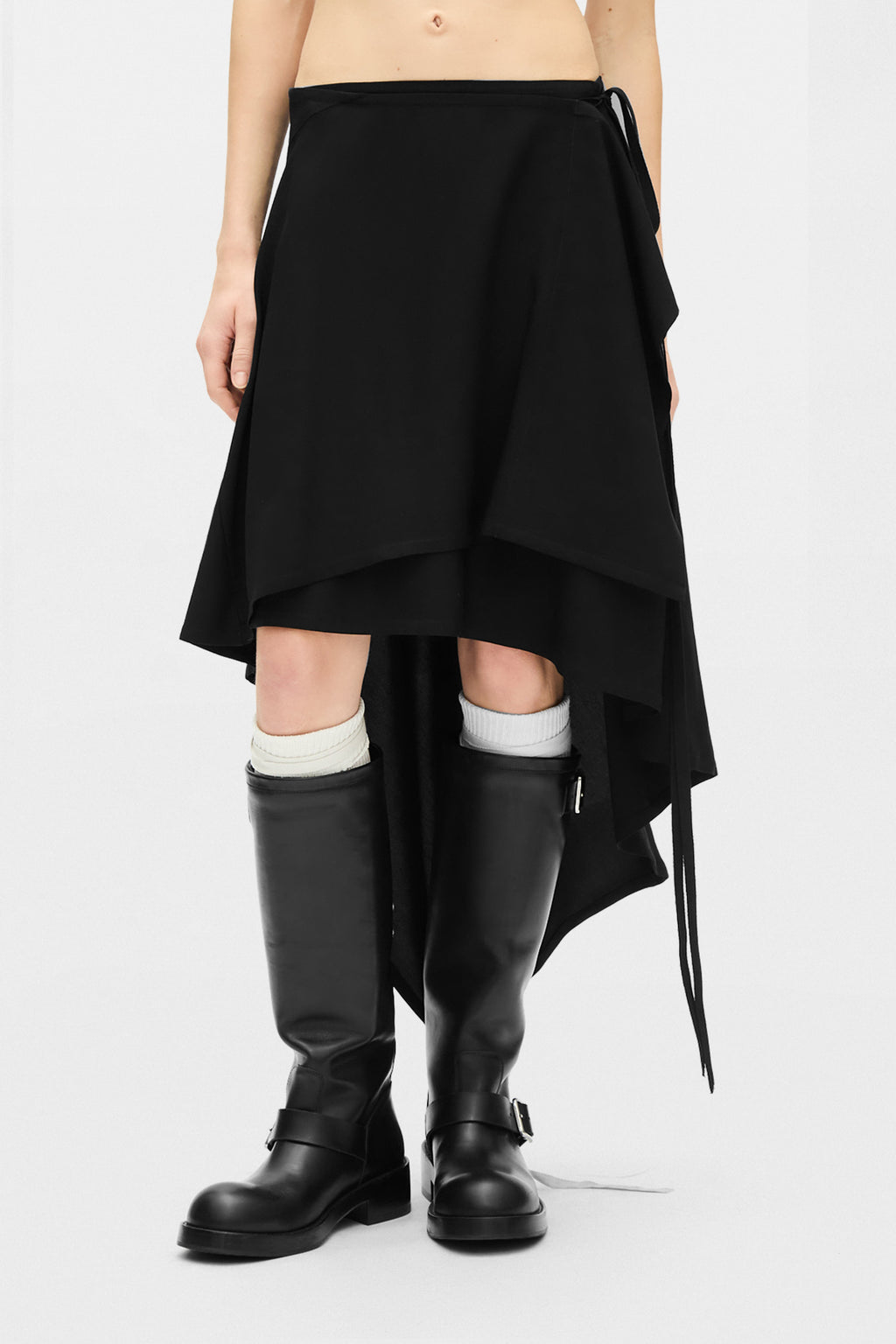 Birit Asymmetrical Wrap Skirt