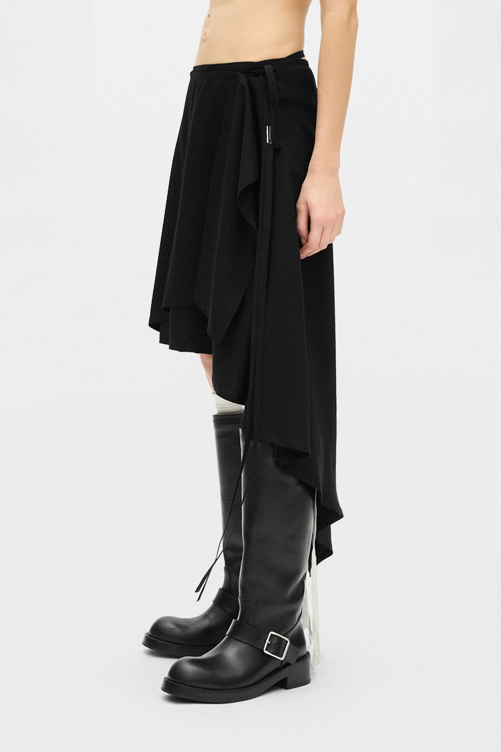 Birit Asymmetrical Wrap Skirt