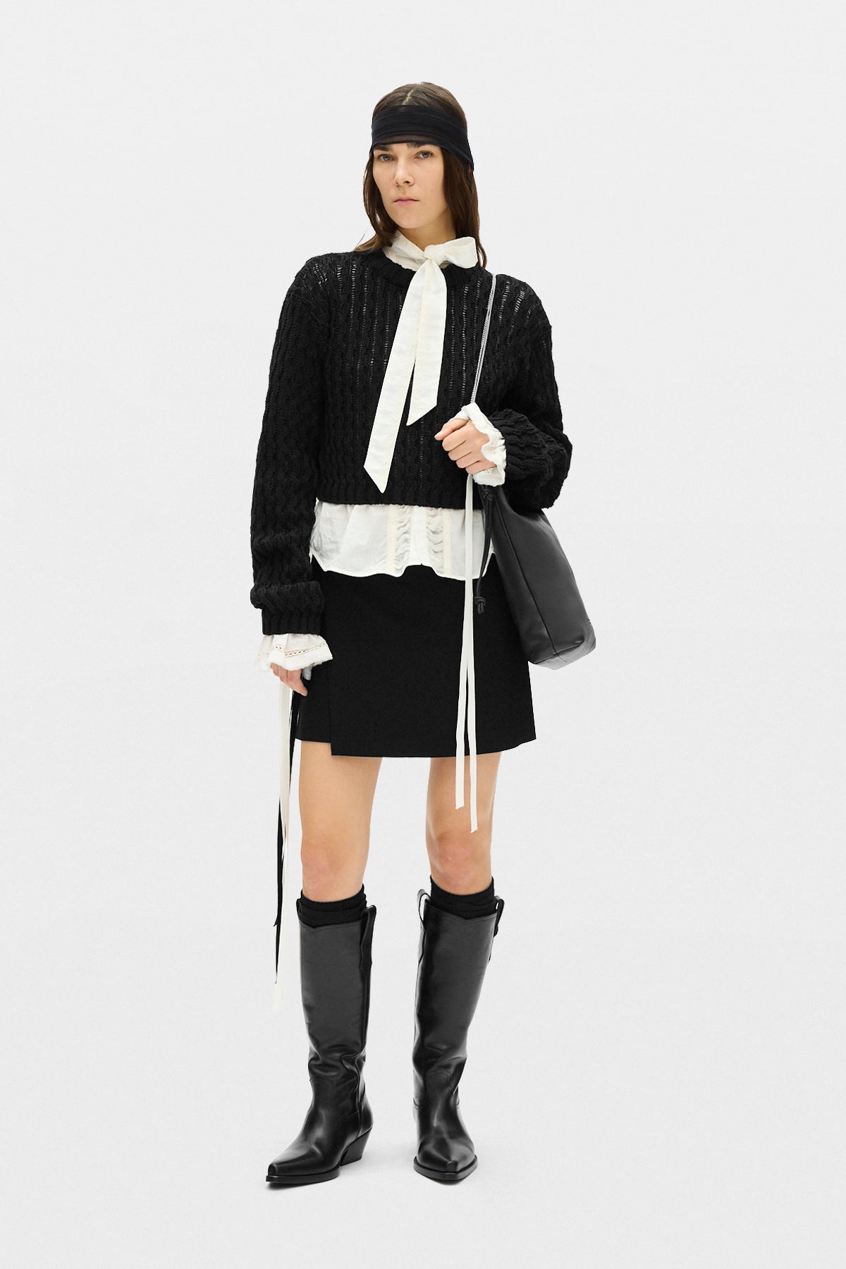 Jolien Mini Wrap Skirt