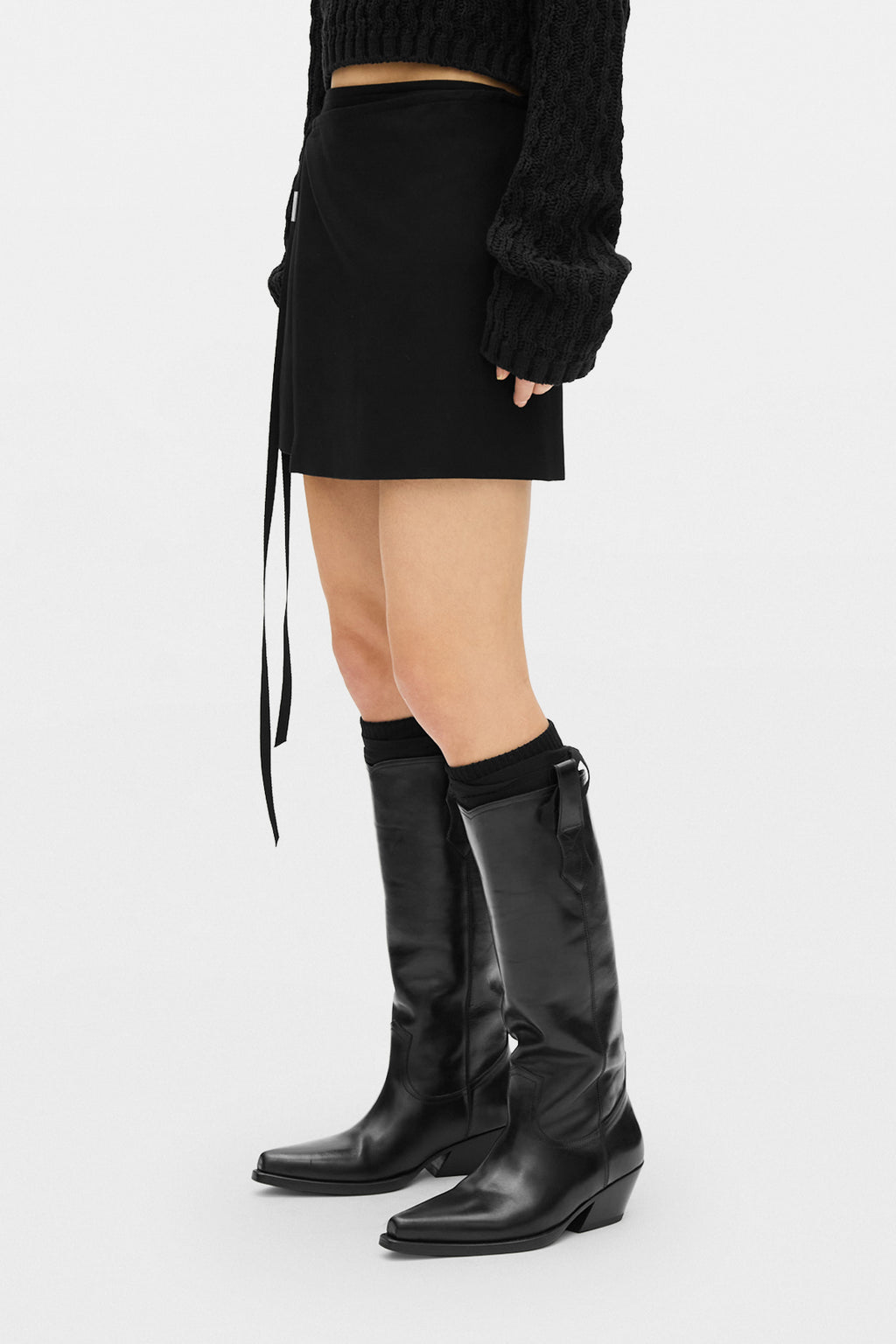 Jolien Mini Wrap Skirt